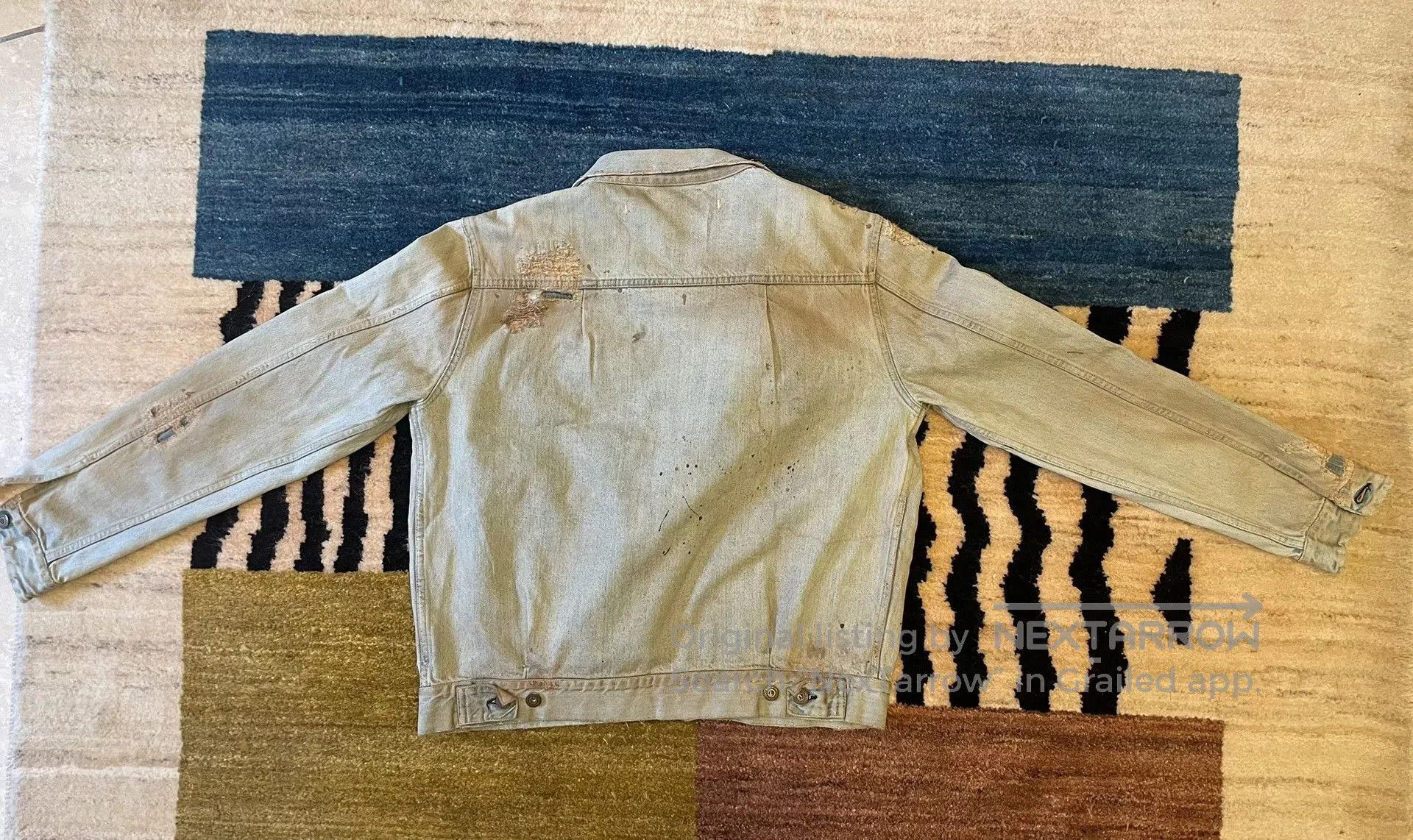 Scarti-Lab Scarti Lab Heavily Distressed Jacket. Size US L / EU 52-54 / 3 - 6 Thumbnail