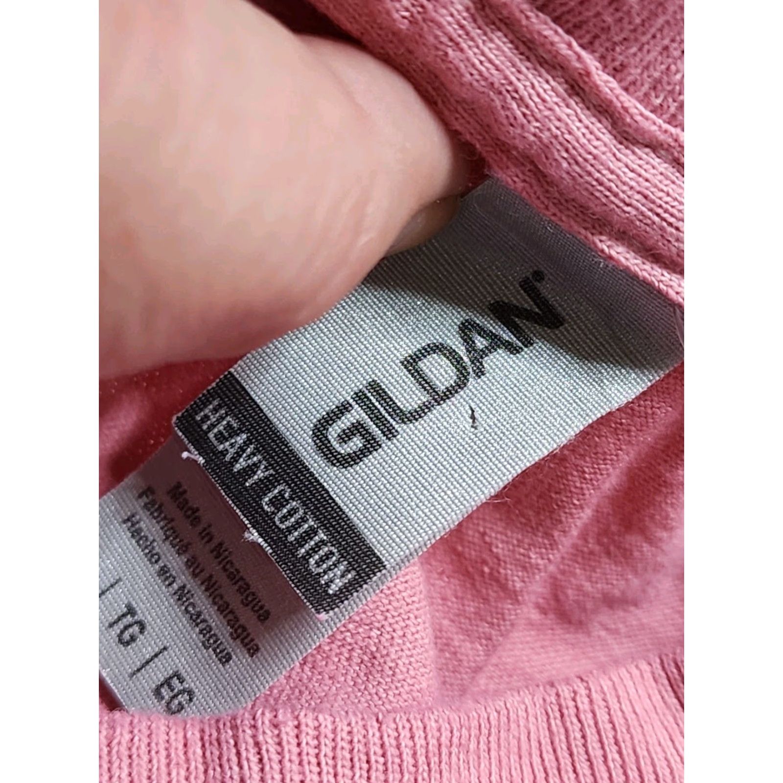 Gildan Gorillaz T-Shirt Women's XL Pink Graphic Print 90s Music Rock Short Sleeve Crew Neck Tee Size XL / US 12-14 / IT 48-50 - 4 Thumbnail