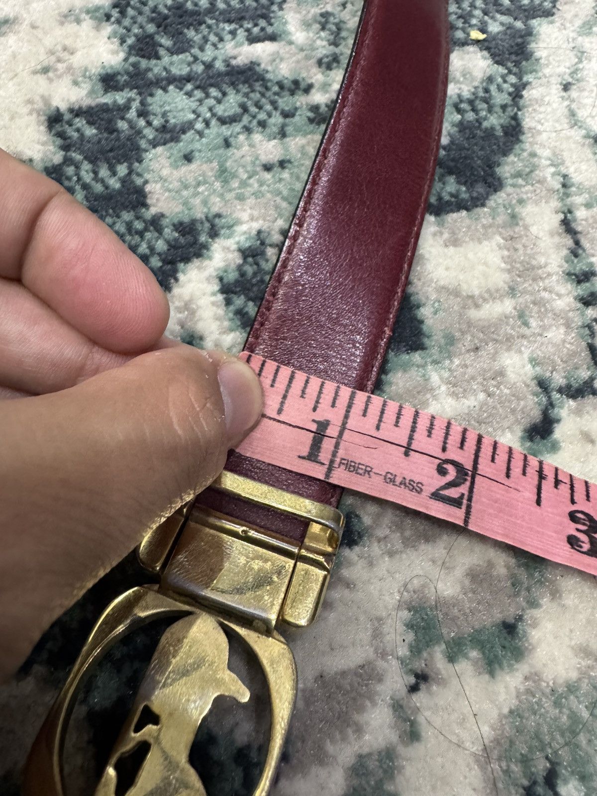 Celine VINTAGE CELINE REVERSIBLE LEATHER BELT SIZE 24-26 ITALY Size 26 - 5 Thumbnail