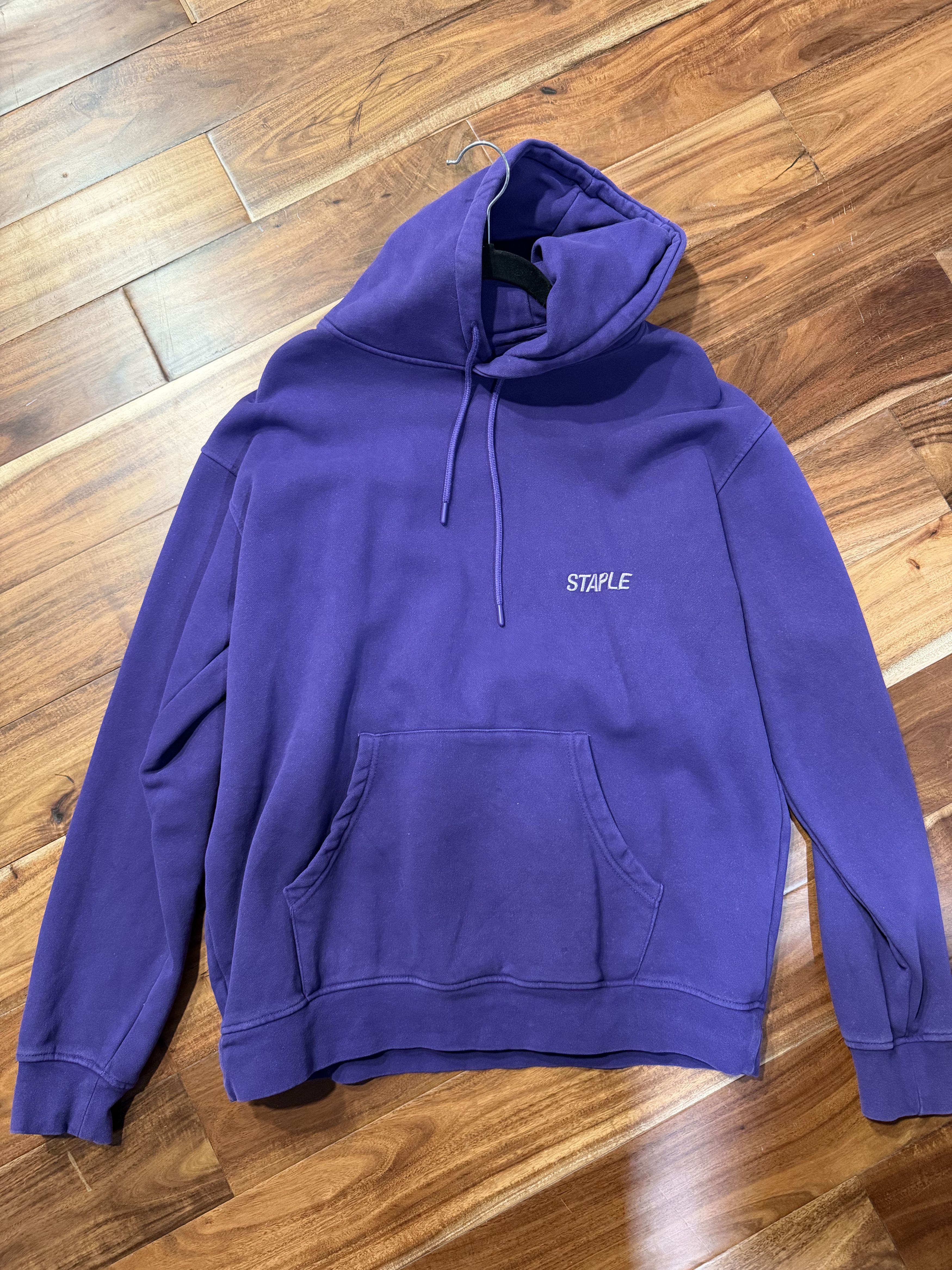 Staple Staple Pigeon Purple Logo Hoodie – Size XL Size US XL / EU 56 / 4 - 1 Thumbnail