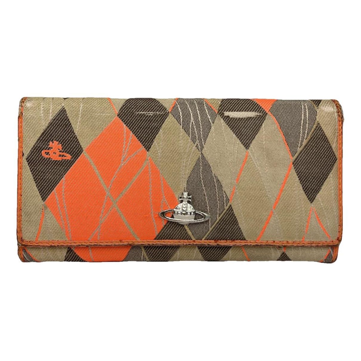 Vivienne Westwood Orange Leather Wallet Size ONE SIZE - 1 Thumbnail
