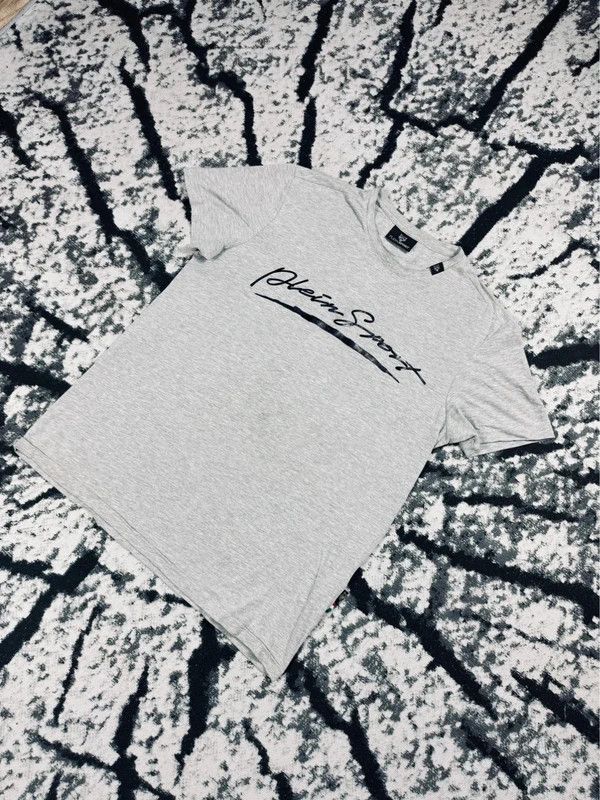Philipp Plein Philipp Plein gray logo T-shirt M Size US M / EU 48-50 / 2 - 2 Thumbnail
