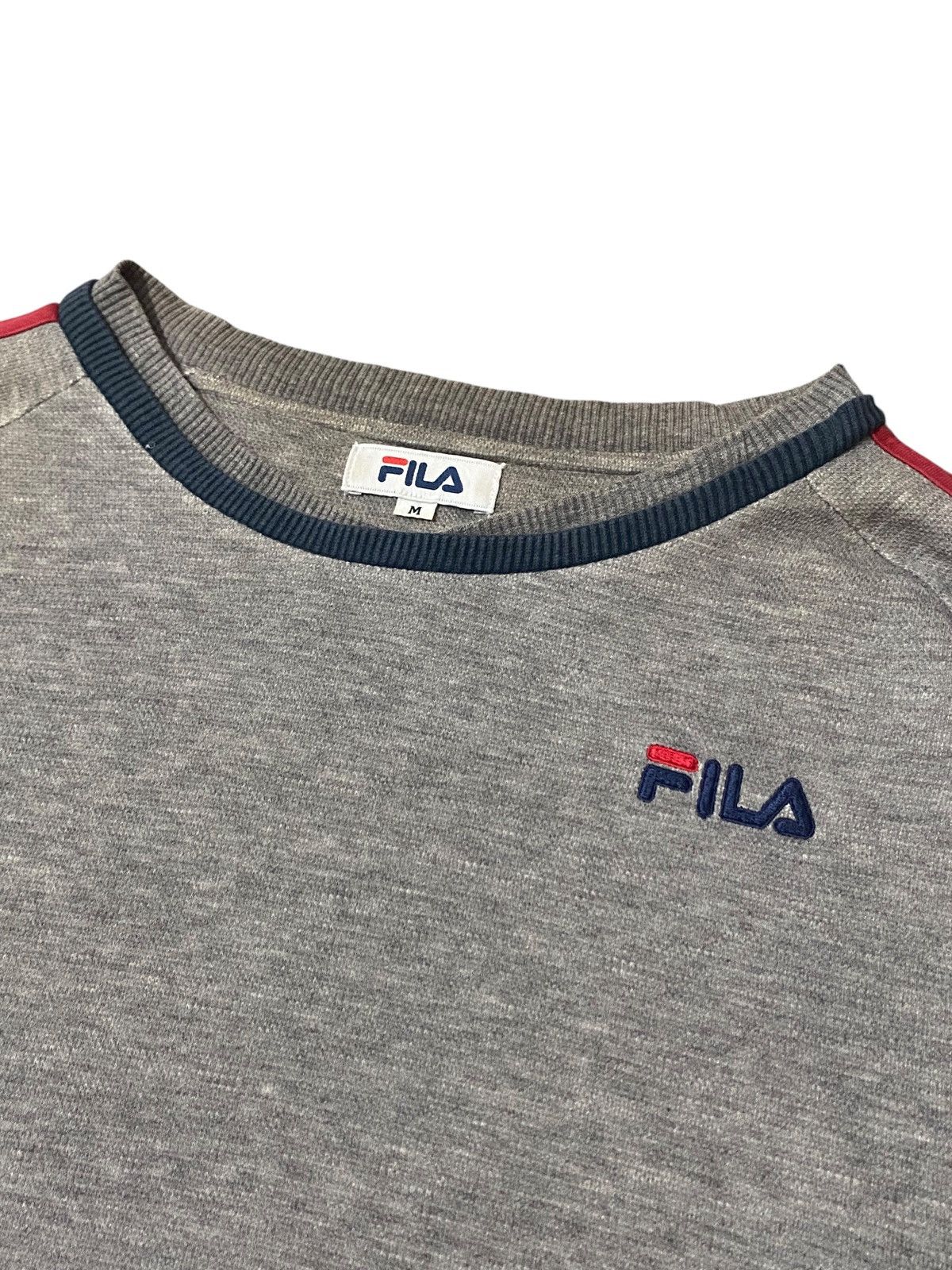 Fila Vintage FILA Embroidery Spellout Logo Sweatshirt Size US M / EU 48-50 / 2 - 4 Thumbnail