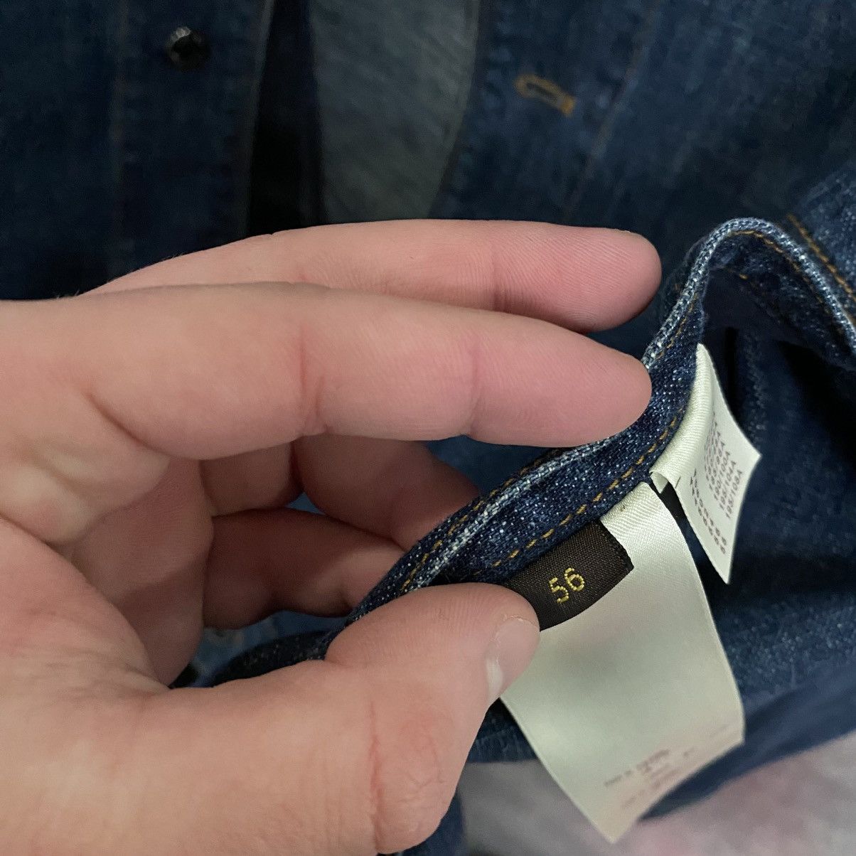 Louis Vuitton Louis Vuitton Denim Jean Jacket Size US XL / EU 56 / 4 - 18 Thumbnail