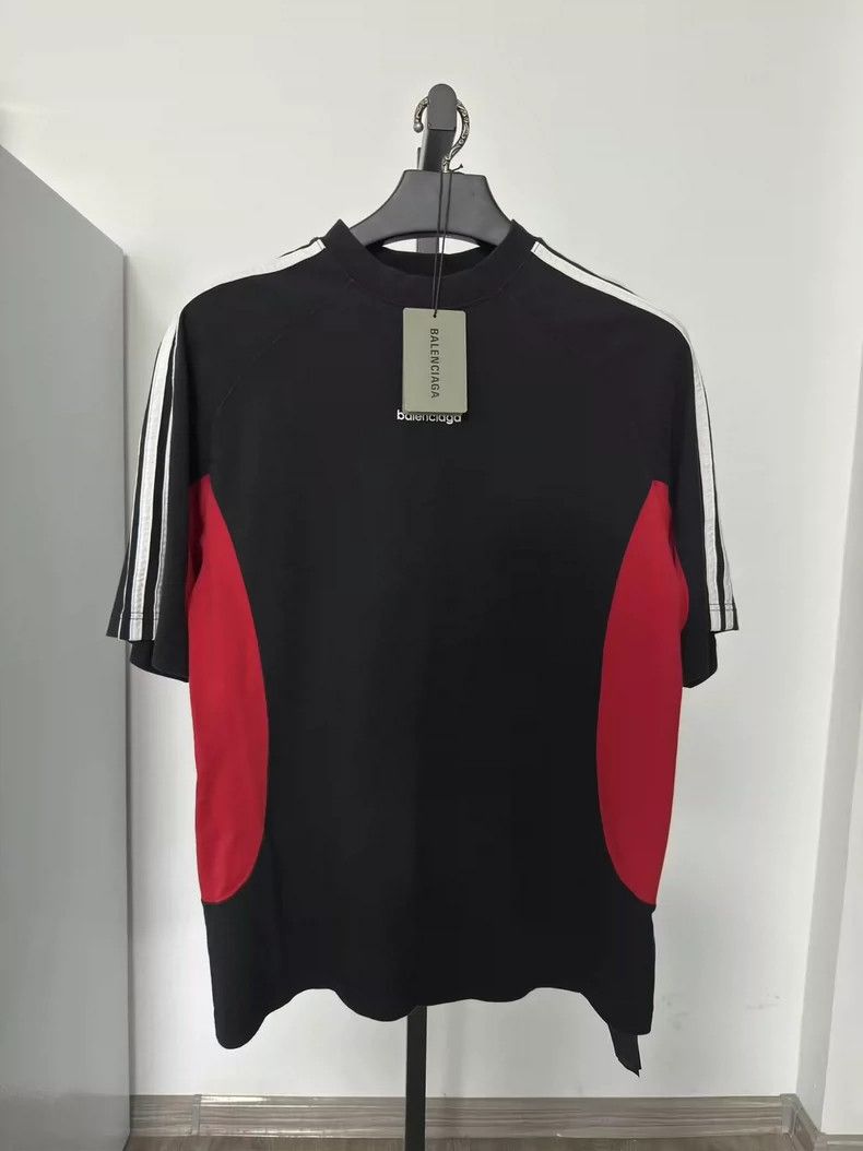 Balenciaga Balenciaga Adidas Collab Patched Short Sleeve Size US XXS / EU 40 - 1 Thumbnail