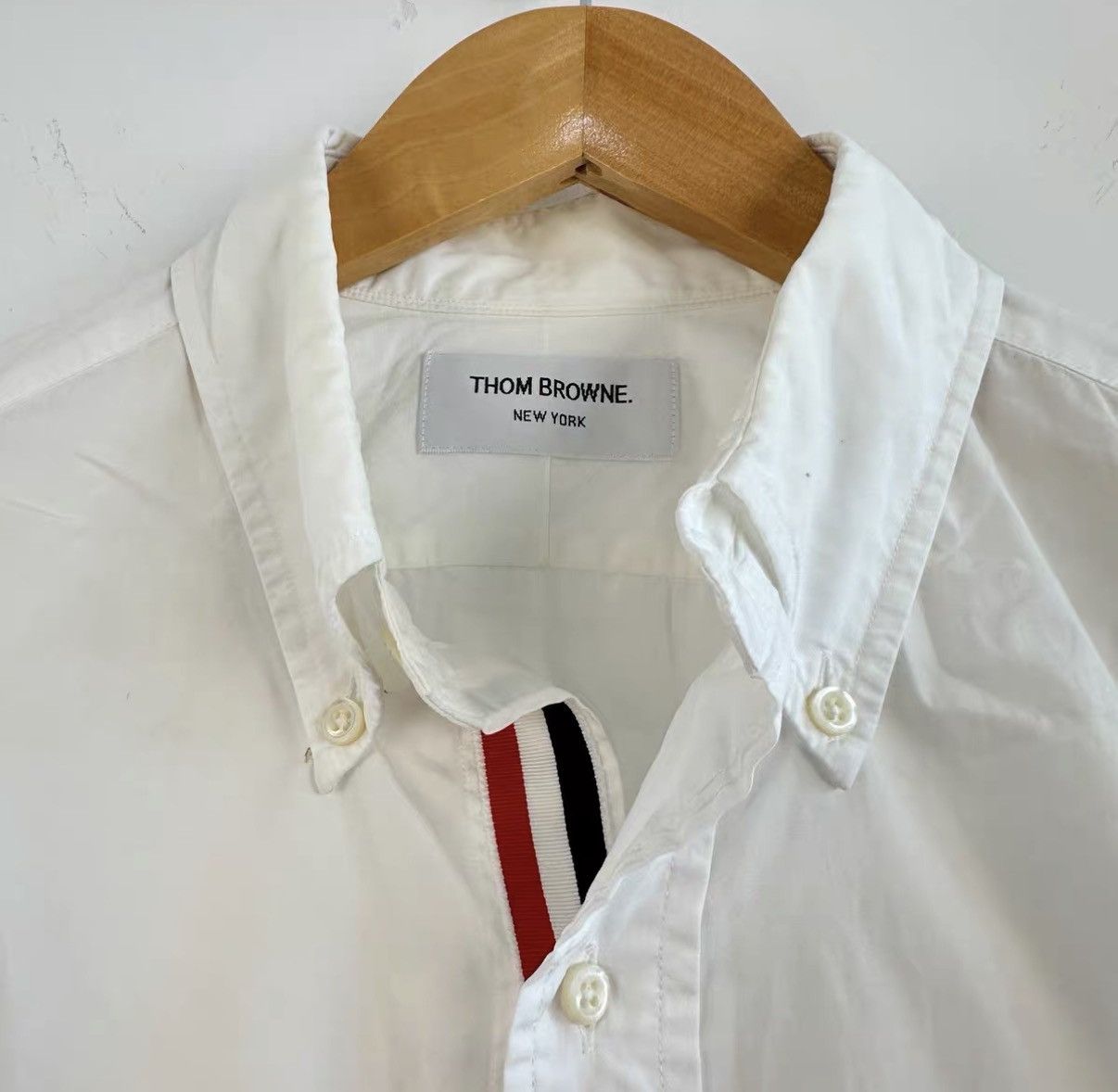 Thom Browne Thom Browne Classic Shirt J42 Size L / US 10 / IT 46 - 3 Thumbnail