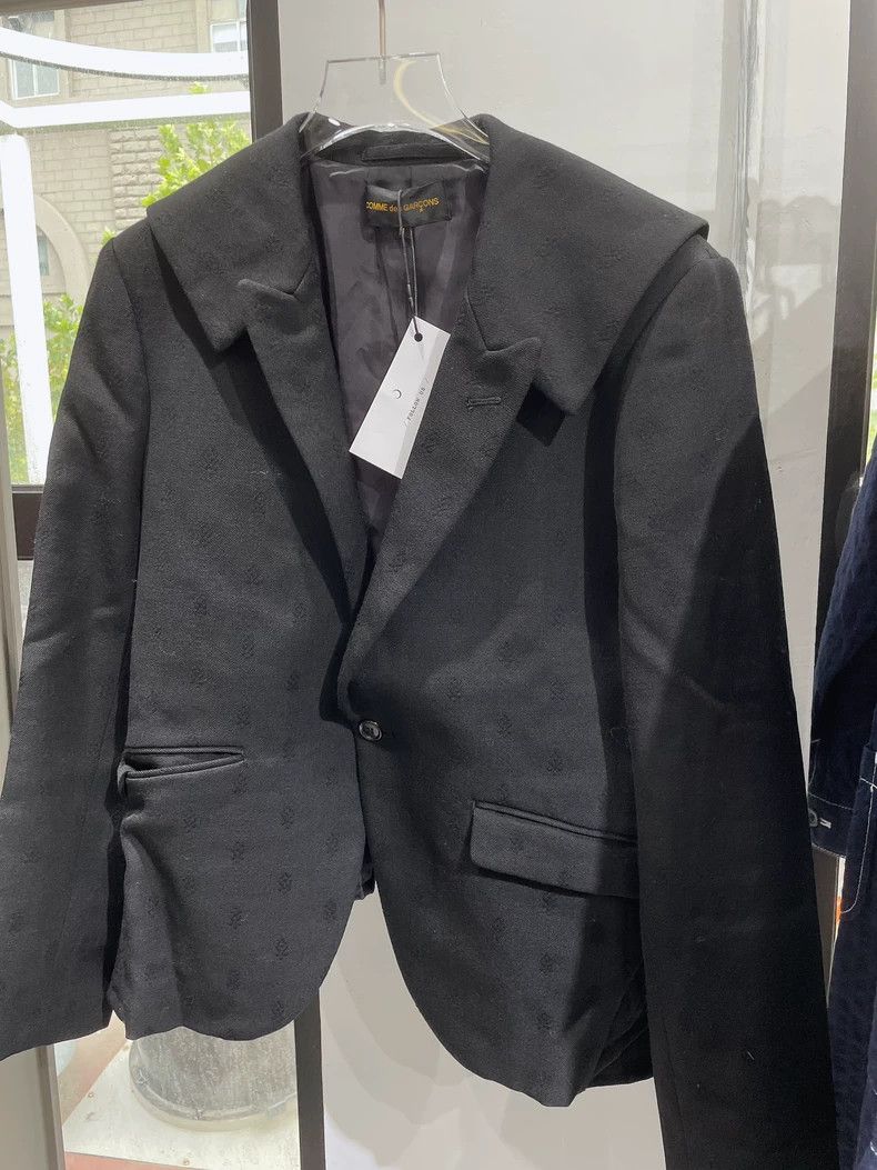 Comme des Garcons Comme Des Garcons Mainline navy collar suit Size M / US 6-8 / IT 42-44 - 1 Thumbnail