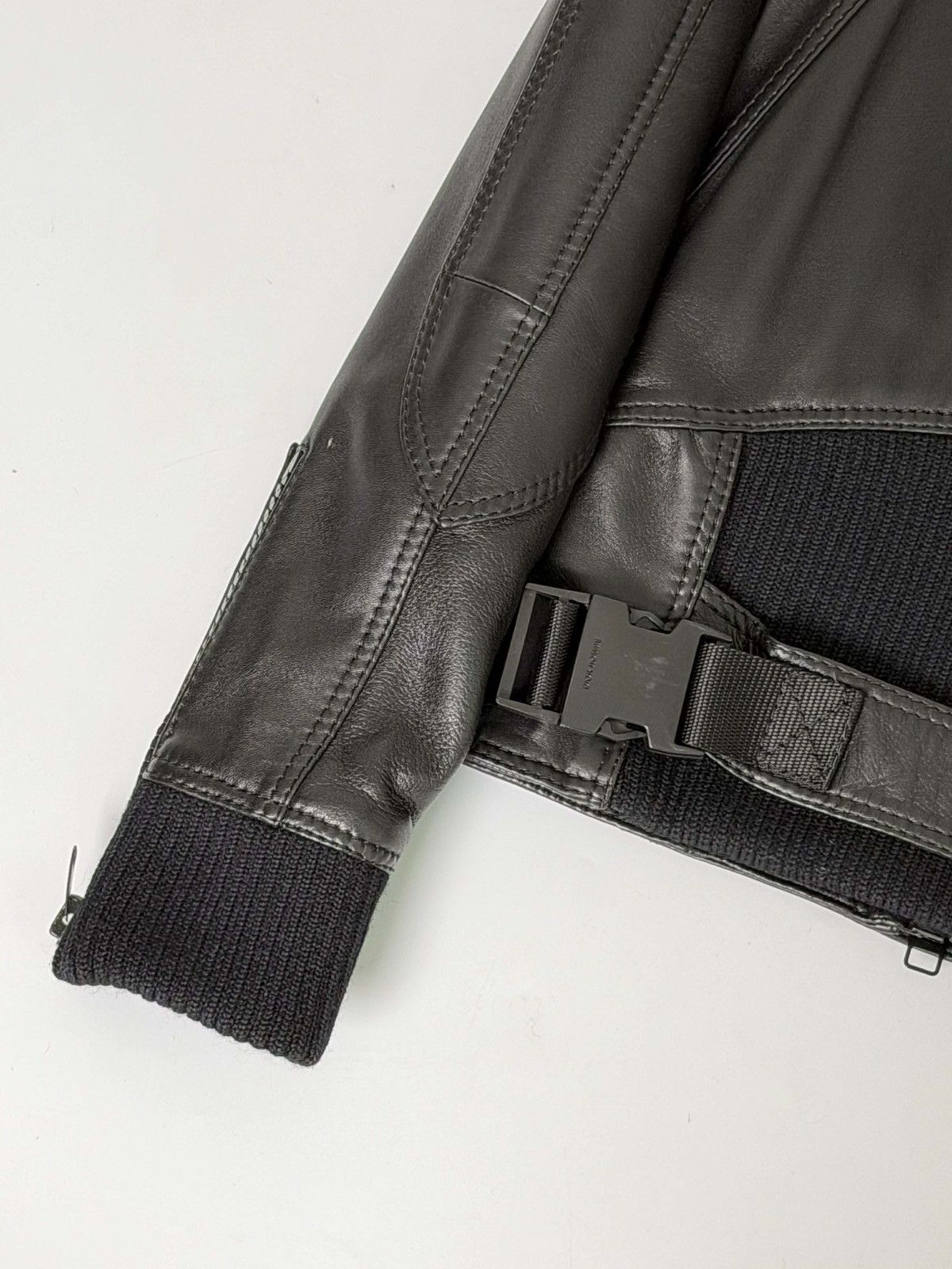 Dior Dior Homme SS07 “Navigate” Biker Leather Jacket Size US XS / EU 42 / 0 - 8 Thumbnail