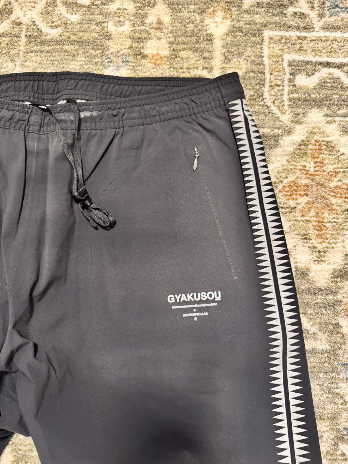 Gyakusou Nike Gyakusou 3M Storm pants Large Wine 842793-010 Size US 36 / EU 52 - 6 Thumbnail