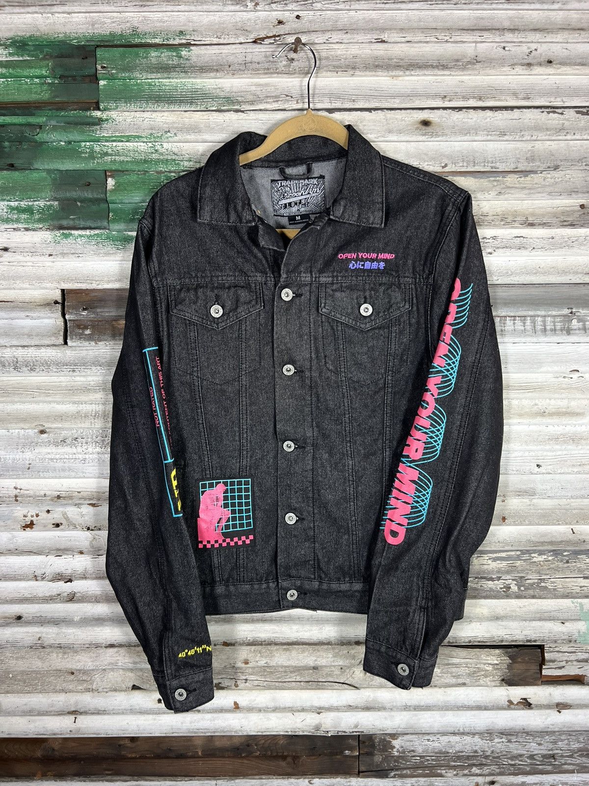 Other Open Your Mind Denim Jacket Size US M / EU 48-50 / 2 - 1 Thumbnail