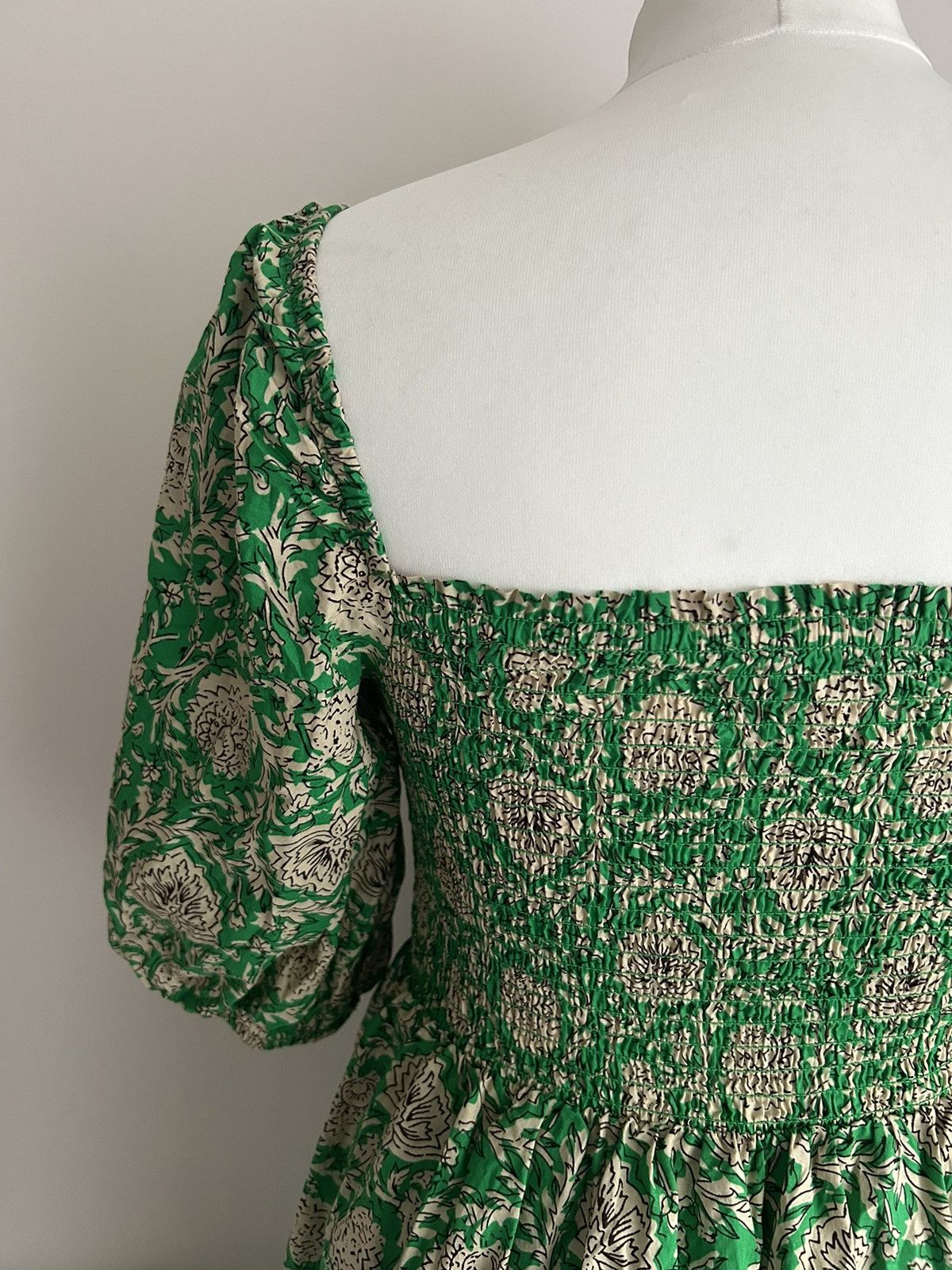 House of Harlow trend floral dress green house of harlow 1960 cotton Size M / US 6-8 / IT 42-44 - 4 Thumbnail