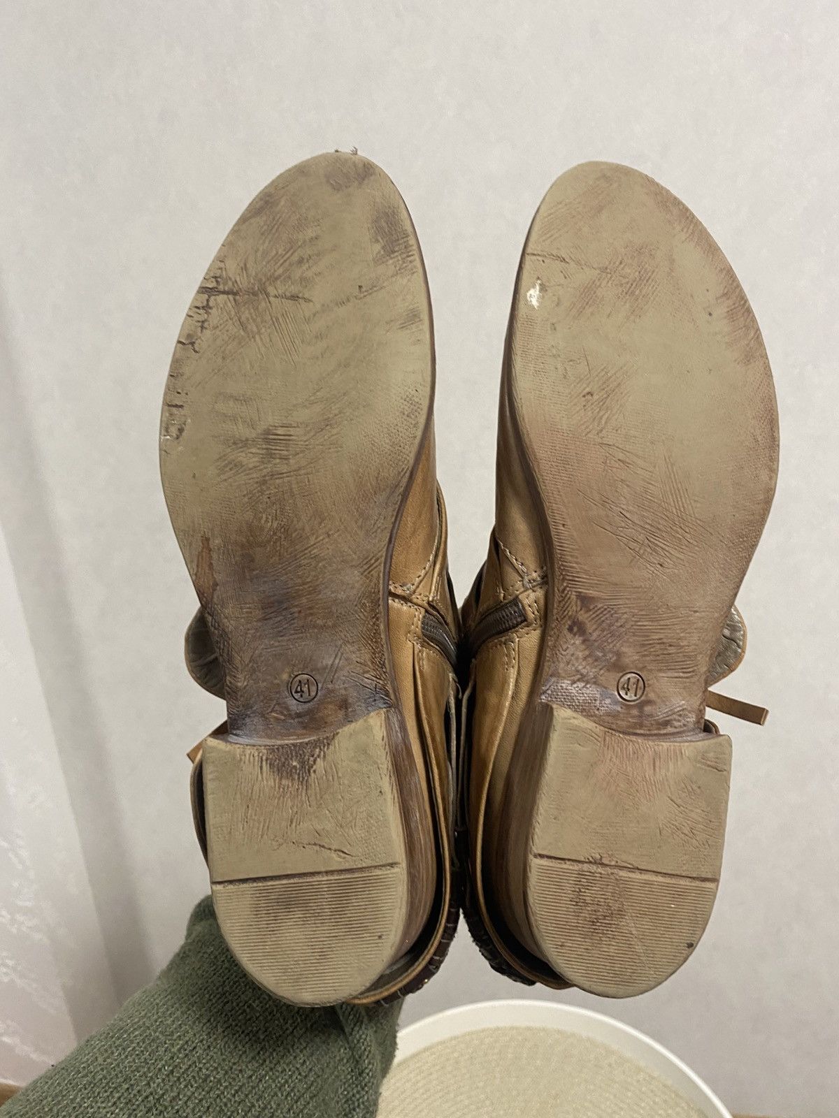 Other Vintage MJUS Avantgarde Y2K Grange A.S.98 Style Boots ASH Size US 8 / EU 41 - 9 Thumbnail