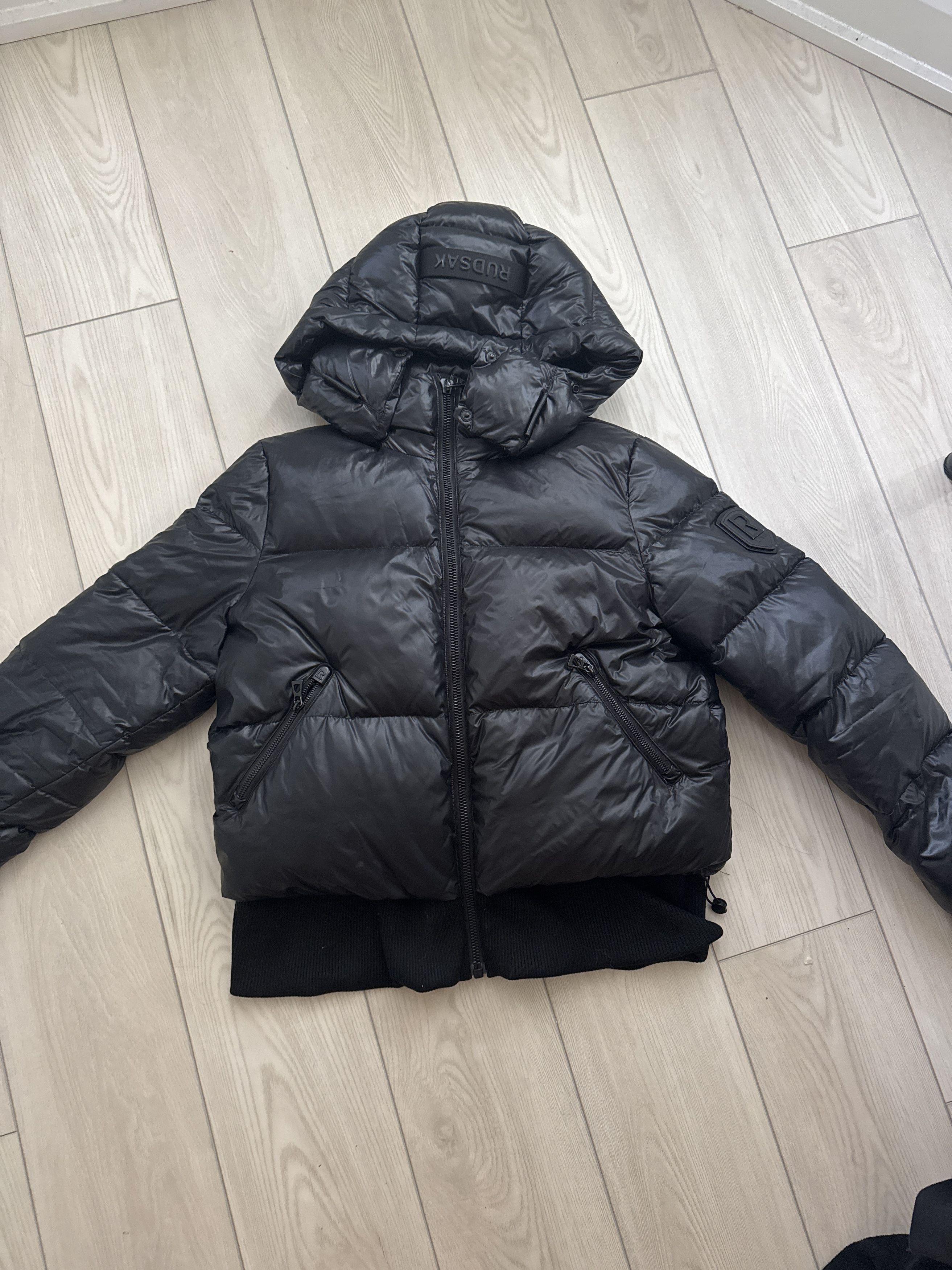 Down puffer coat