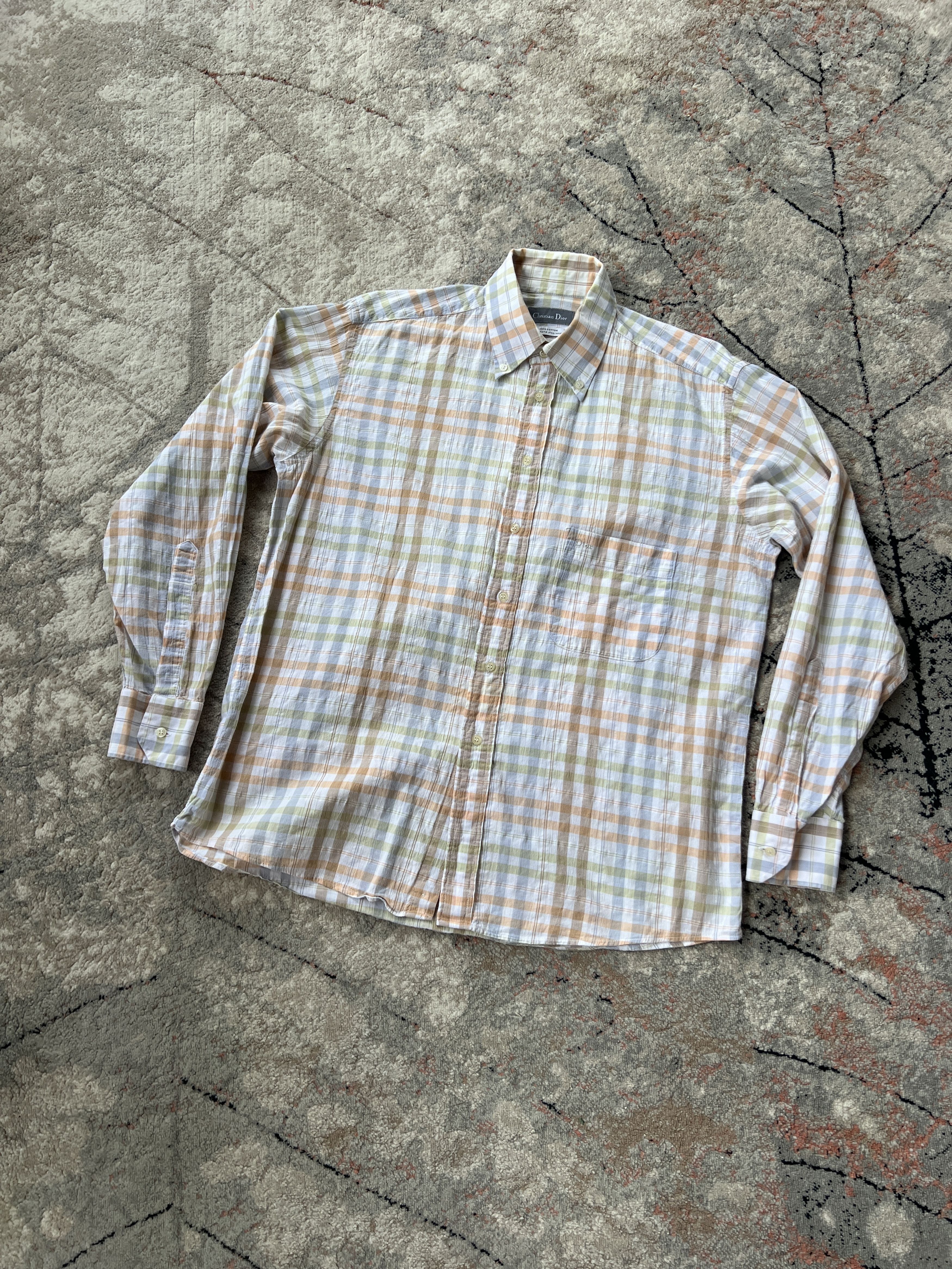 Christian Dior Monsieur Christian Dior Vintage Shirt Size US M / EU 48-50 / 2 - 1 Thumbnail