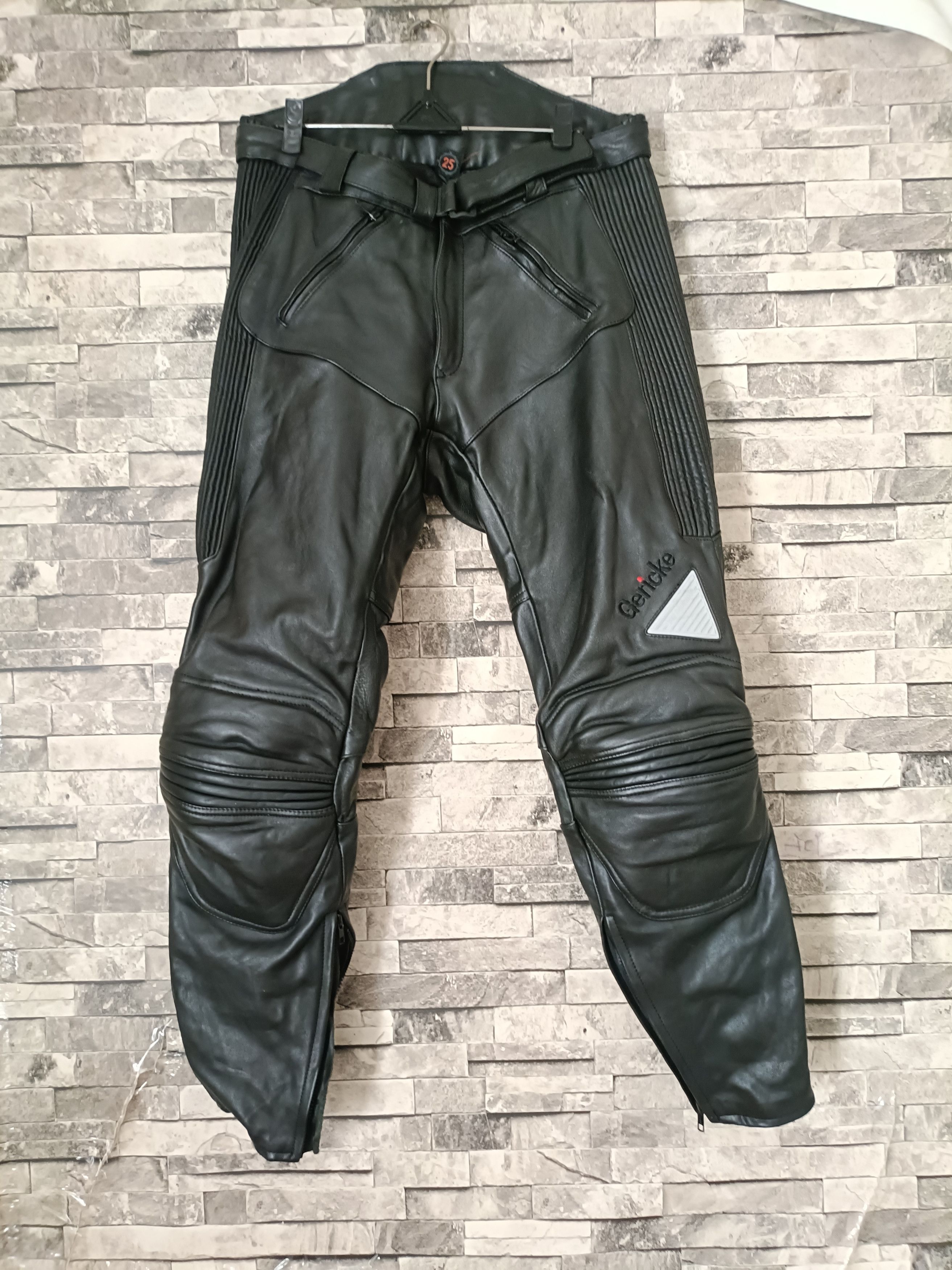 Leather Gericke streetline biker leather pants Size US 30 / EU 46 - 1 Thumbnail