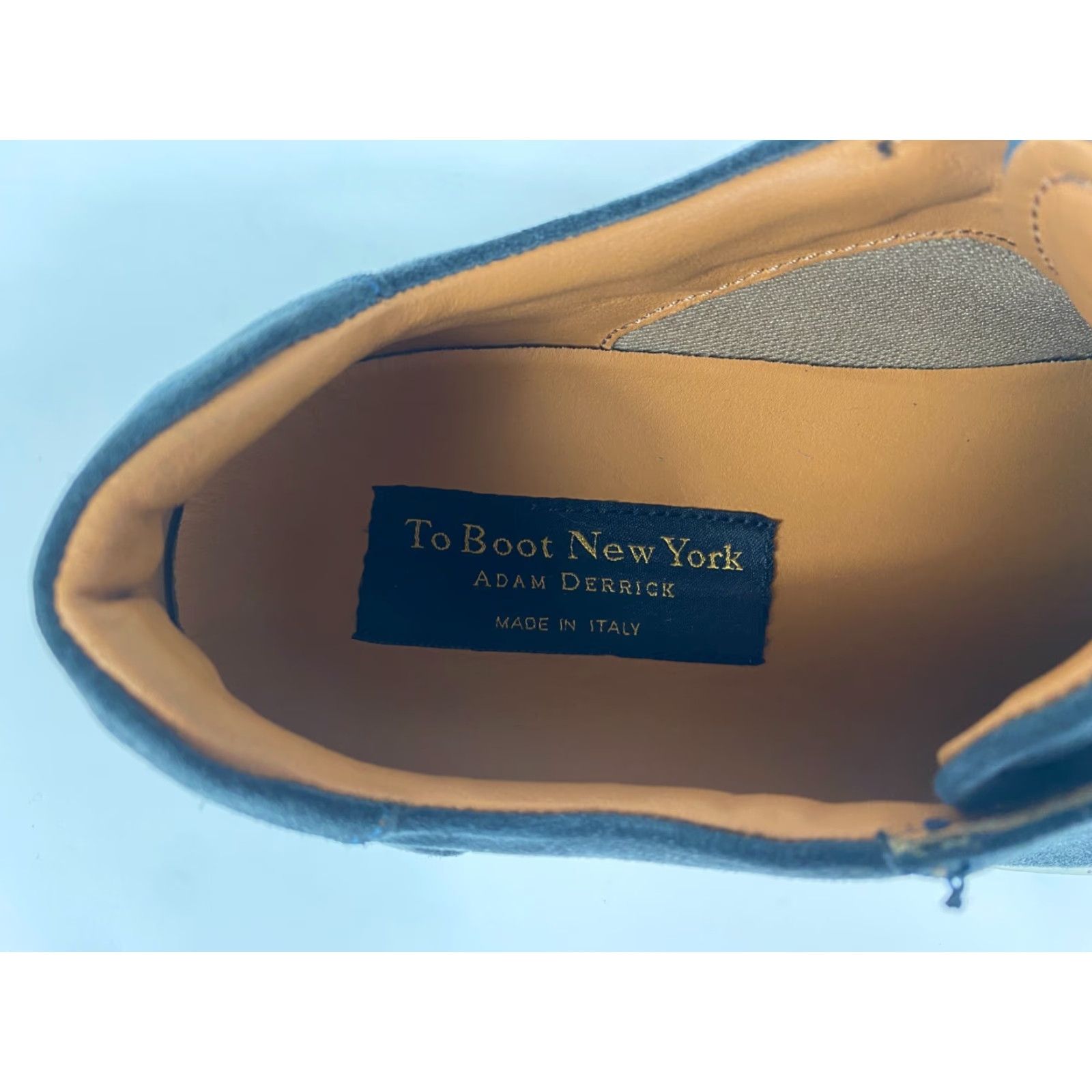 To Boot New York Too Boot New York Ranger Low-Top Sneakers Mens Suede Navy Made in Italy Size US 7.5 M Heel-Size 7.5 M Sneakers, Casual, Vintage? Size US 8 / EU 41 - 5 Thumbnail
