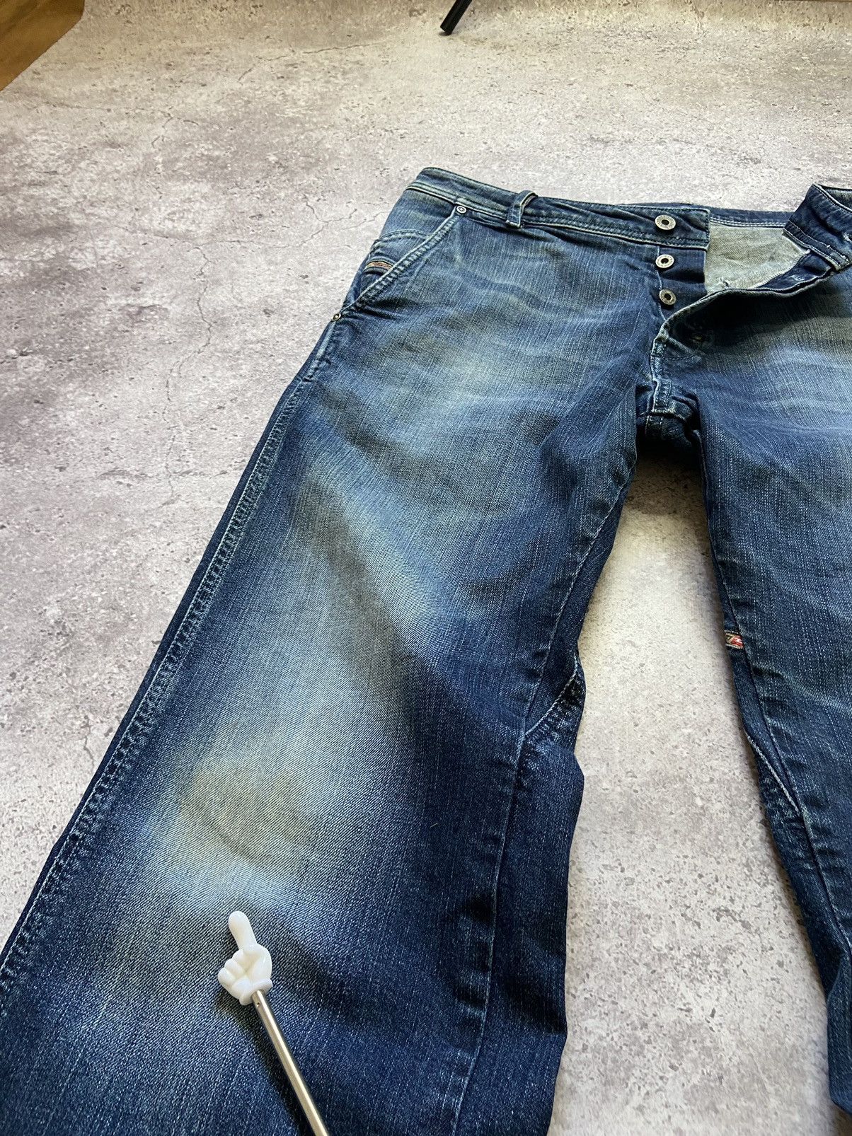 Diesel Diesel Pheyo Jeans Straight Cinch Back Workwear Size US 34 / EU 50 - 14 Thumbnail