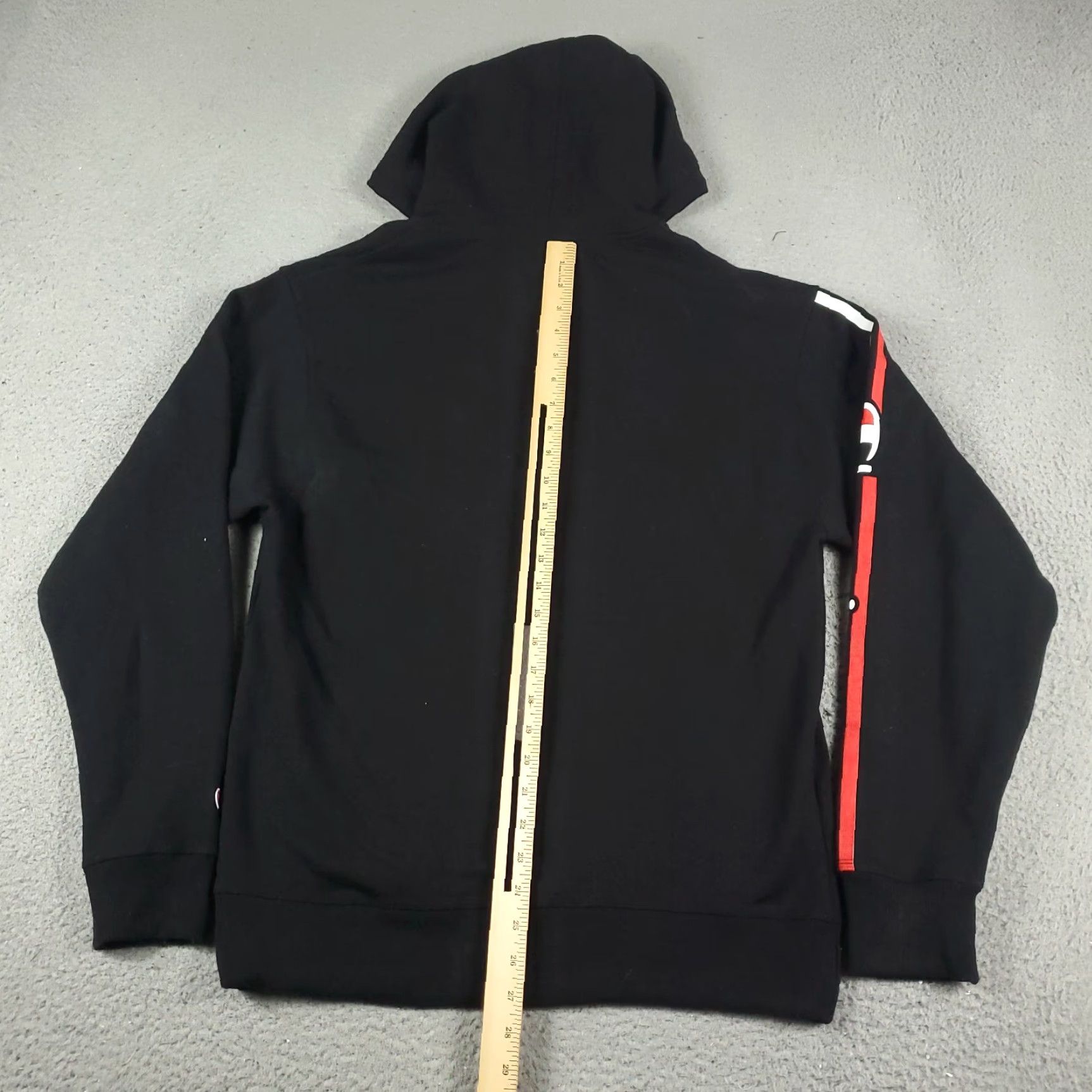 Champion Champion Hoodie Mens Medium Black Pullover Casual Sweatshirt Size US M / EU 48-50 / 2 - 5 Thumbnail