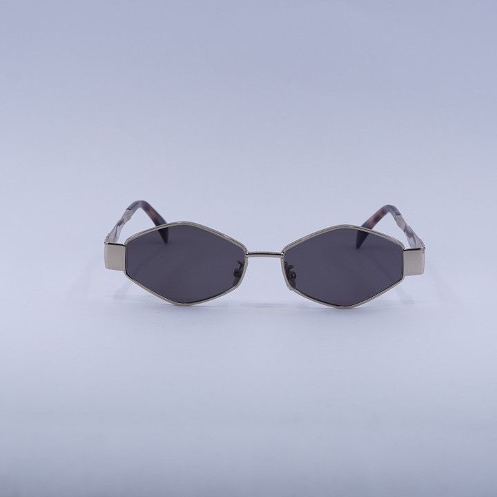 Celine Celine CL40254U 28A Sunglasses Gold Geometric Frame Size ONE SIZE - 7 Thumbnail