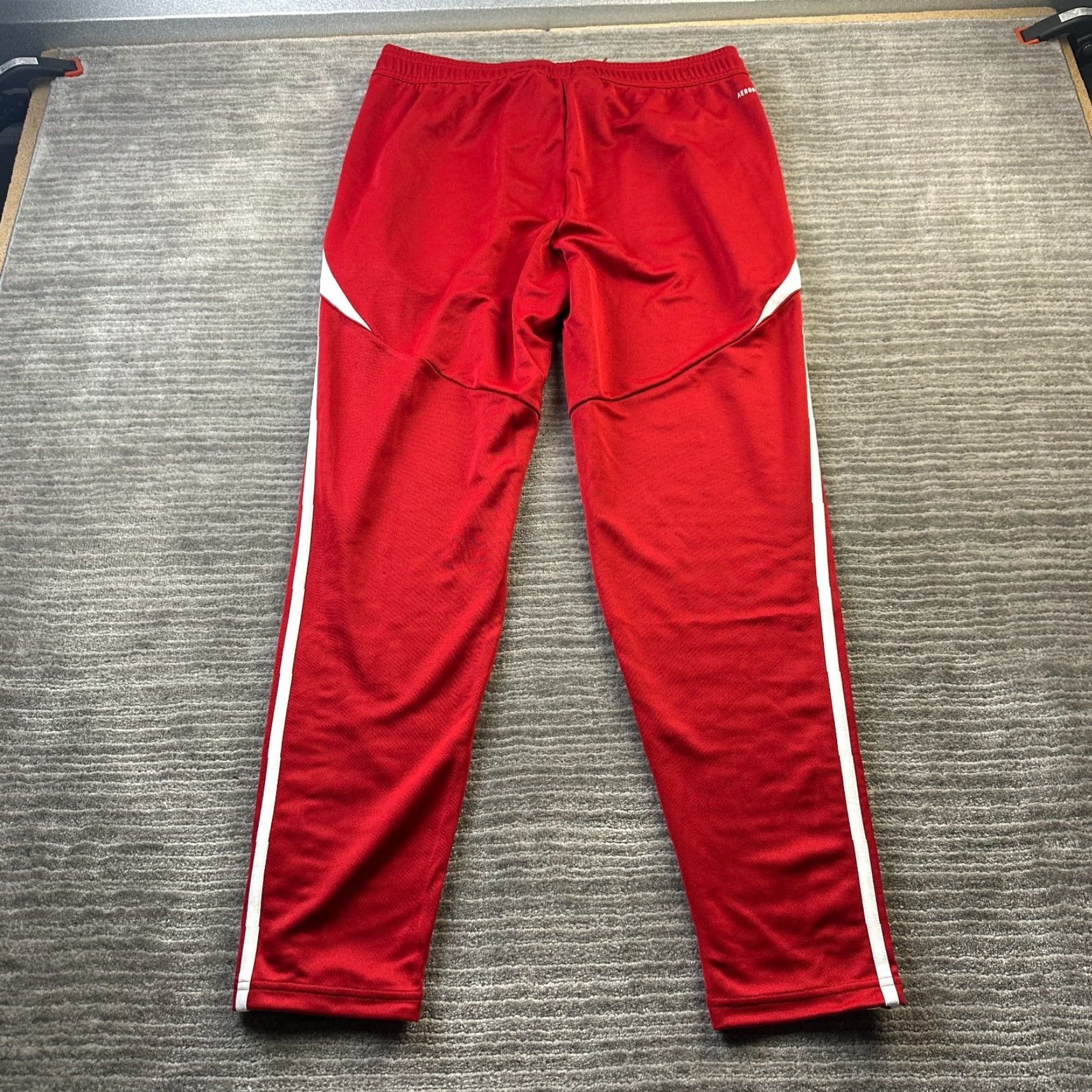 Adidas Adidas Pants Mens Large Red Tiro 24 Jogger Tapered Track Soccer Regular Fit (Inseam 29) Size US 33 - 2 Thumbnail