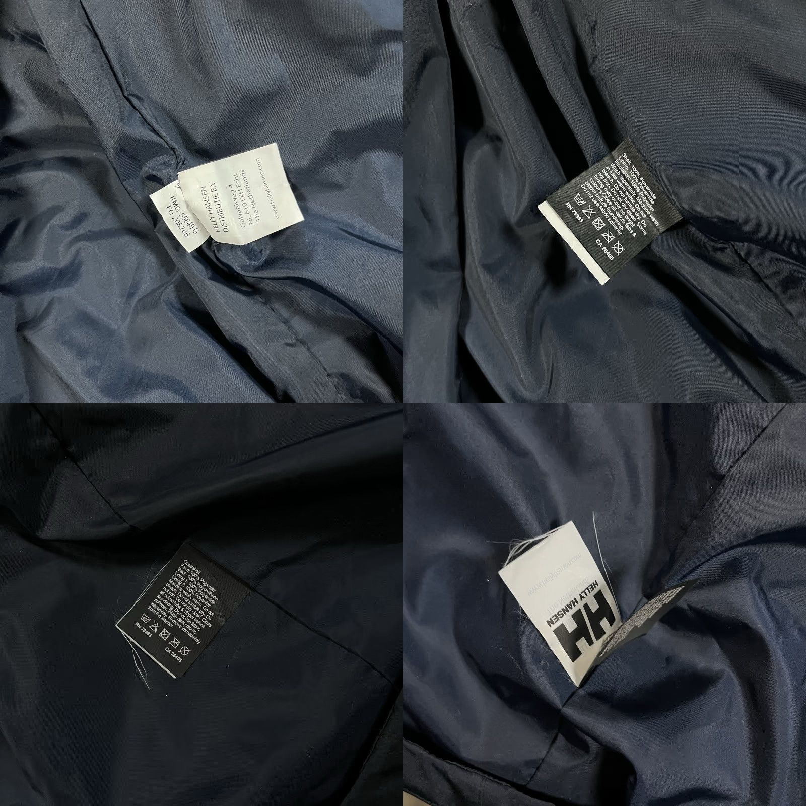 Helly Hansen Helly Hansen Coach Rigging Coat Womens XL Waterproof Insulated 3 in 1 Hooded Parka Blue Size XL / US 12-14 / IT 48-50 - 9 Thumbnail