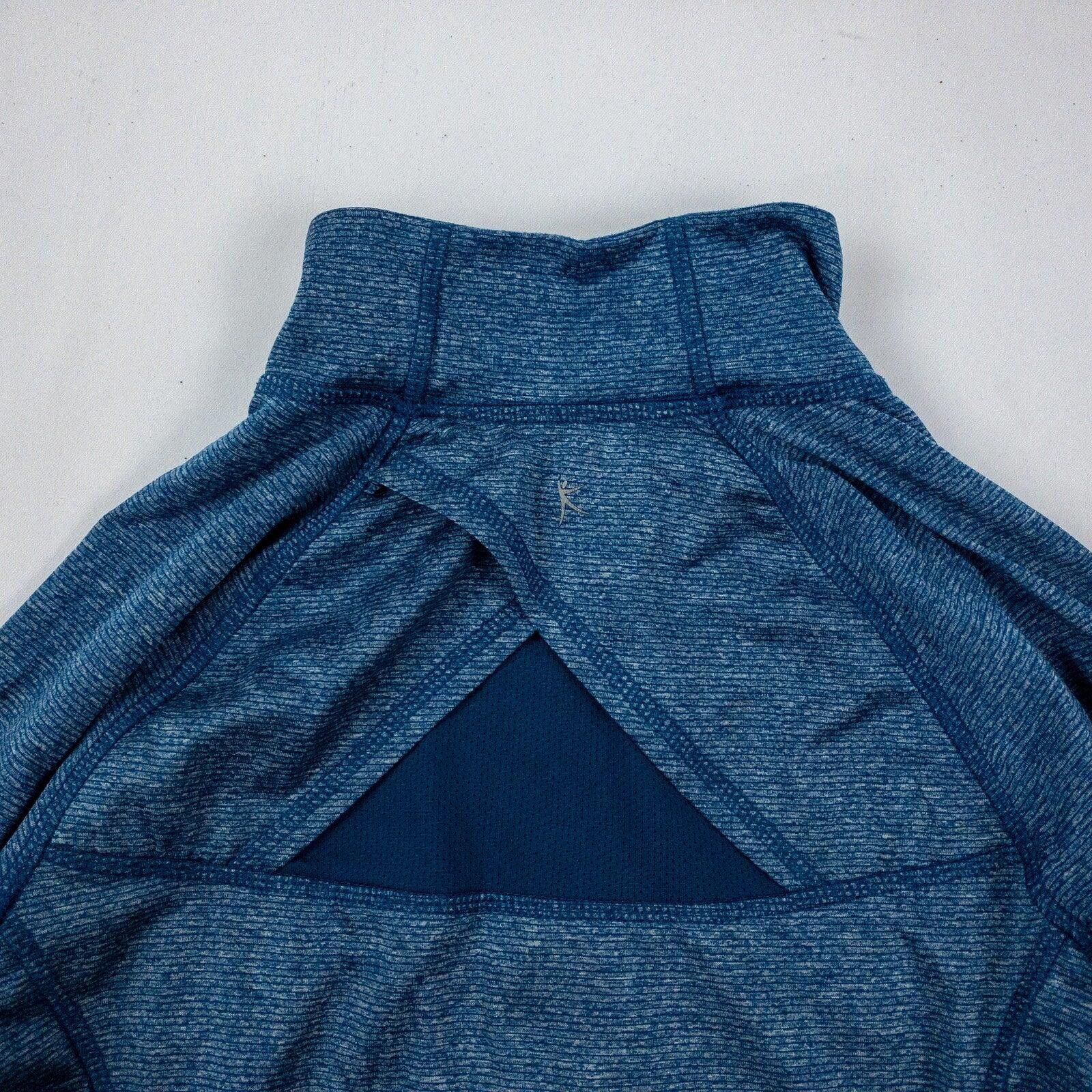 Other Danskin Blue Quarter Zip Jacket Pullover Womens Small Size ONE SIZE - 8 Thumbnail