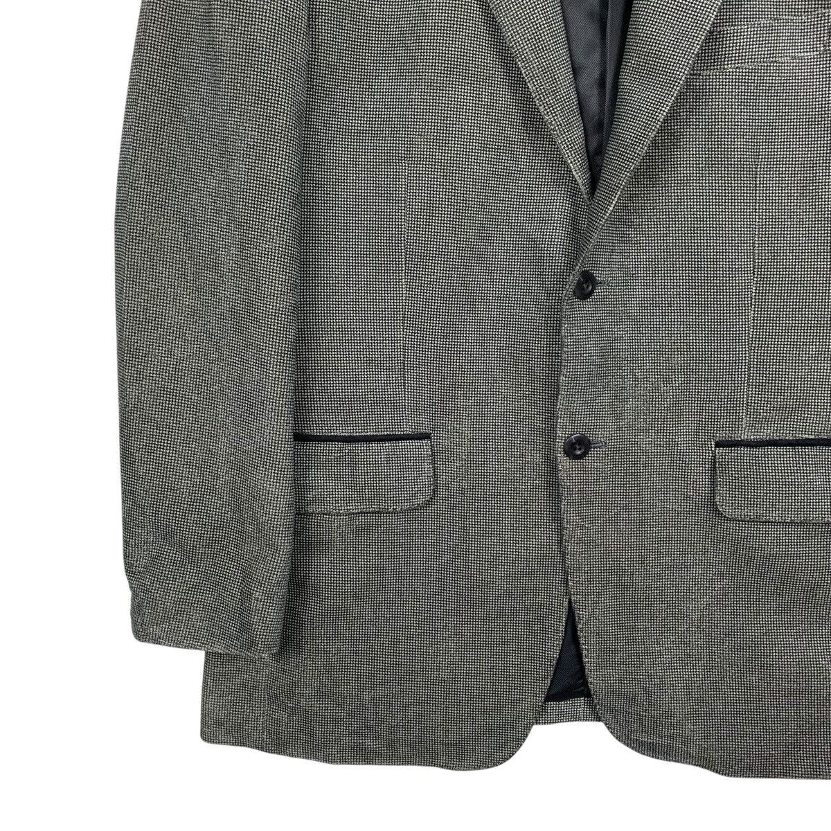Japanese Brand Mieko Uesako Homme Herringbone Casual Jacket Size US M / EU 48-50 / 2 - 3 Thumbnail