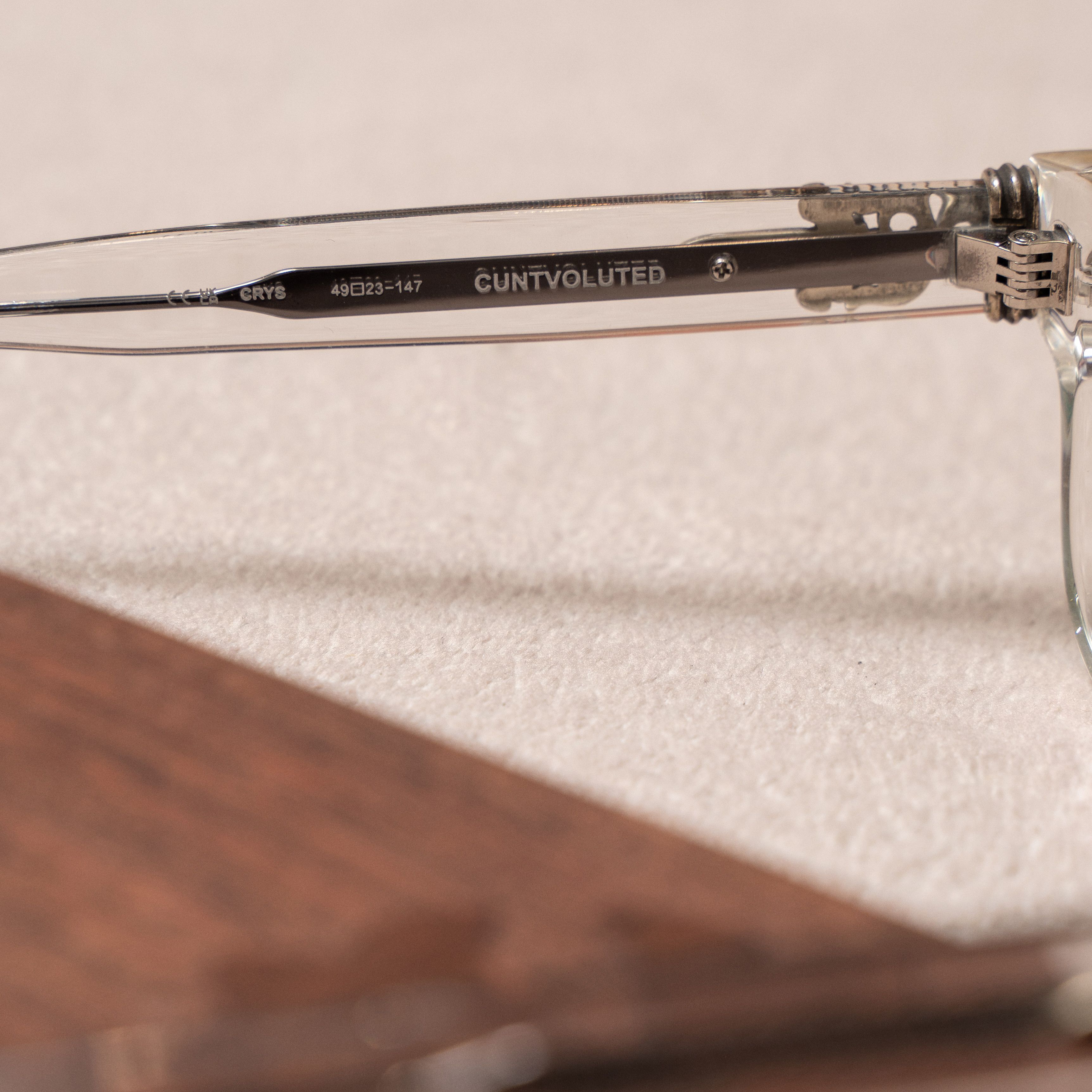 Chrome Hearts Chrome Hearts CUNTVOLUTED Glasses Size ONE SIZE - 5 Thumbnail