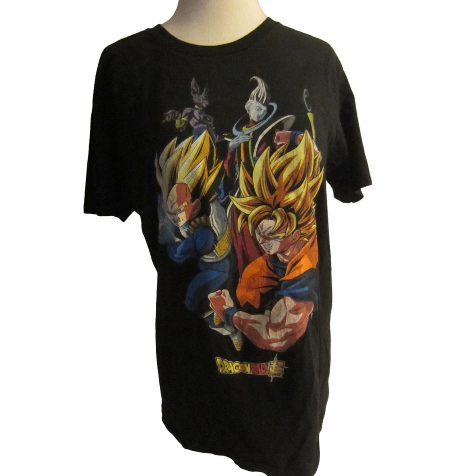 Other Dragon Ball Super Goku & Vegeta Graphic Tee Black M Size US M / EU 48-50 / 2 - 2 Thumbnail
