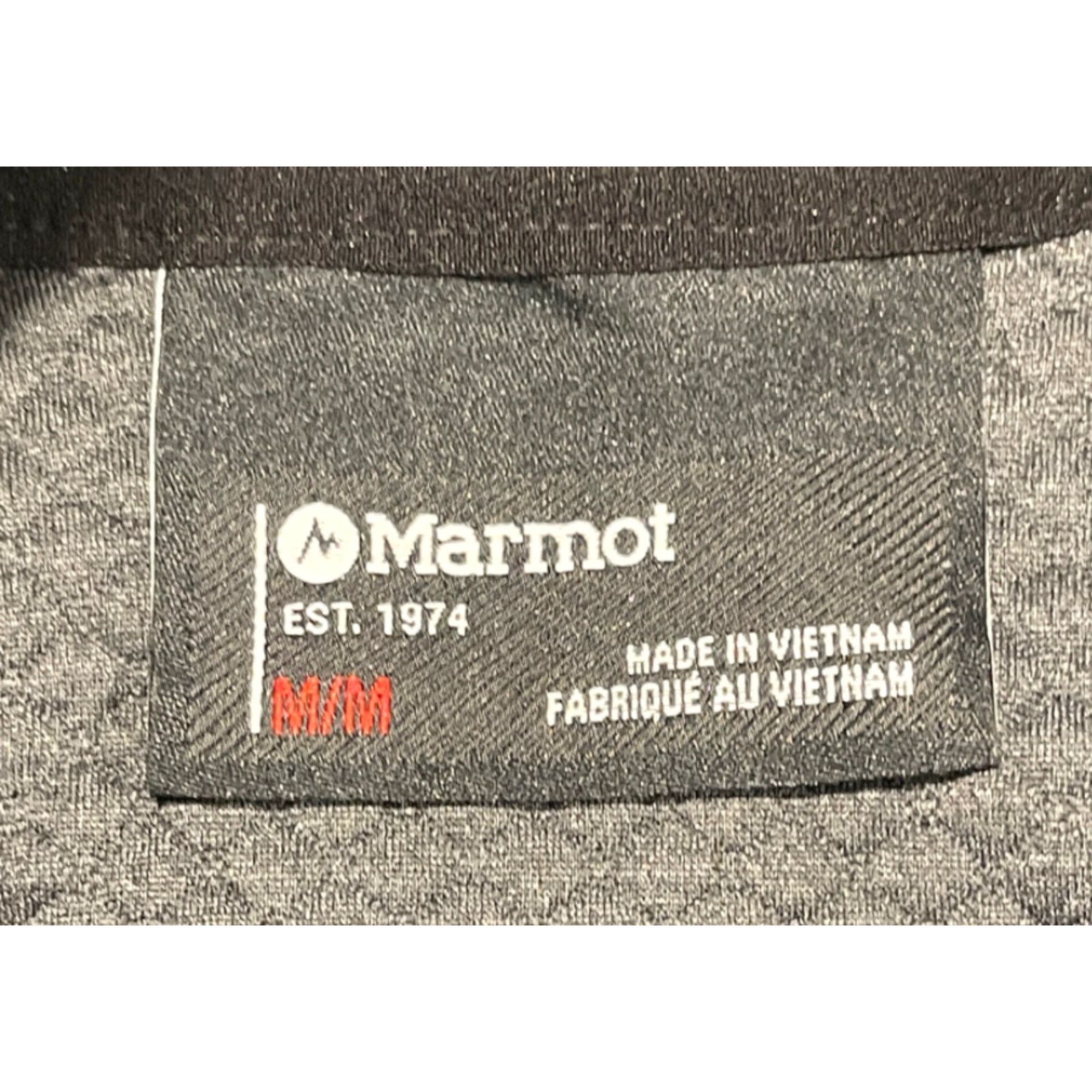 Marmot Marmot Sweatshirt Womens Medium Gray Long Sleeve Quilted Turtleneck Pullover Size M / US 6-8 / IT 42-44 - 5 Thumbnail