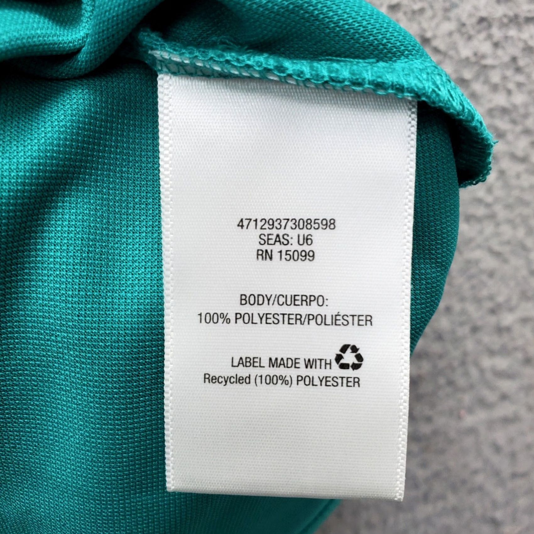 Vintage NordicTrack Polo Shirt Mens L Green Collared Short Sleeve With Zip Performance Stretch Polo Size US L / EU 52-54 / 3 - 7 Thumbnail