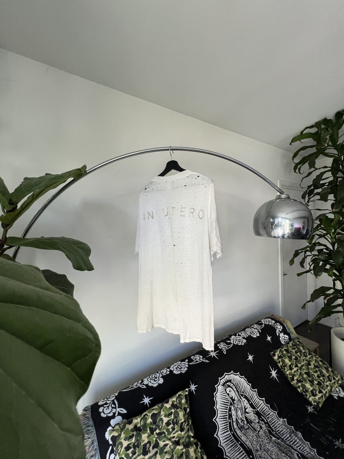 Band Tees × Nirvana × Vintage 1993 Vintage Nirvana In Utero Tee Size US XL / EU 56 / 4 - 8 Thumbnail