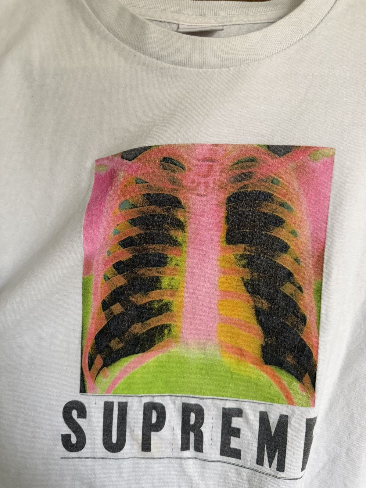 Supreme Supreme X Ray Tee White Size US L / EU 52-54 / 3 - 3 Thumbnail
