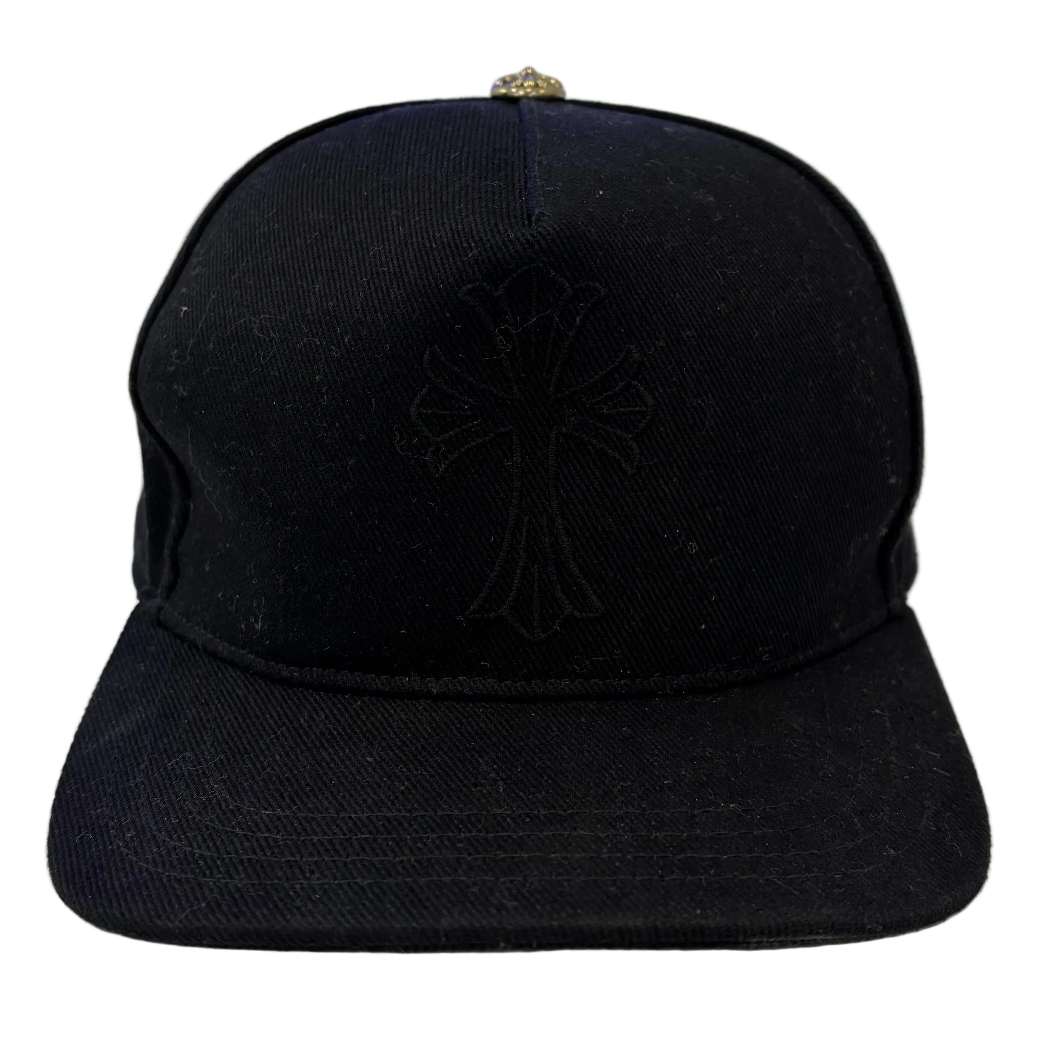 Chrome Hearts Chrome Hearts Embroidered Cross Scroll Hat Size ONE SIZE - 1 Thumbnail