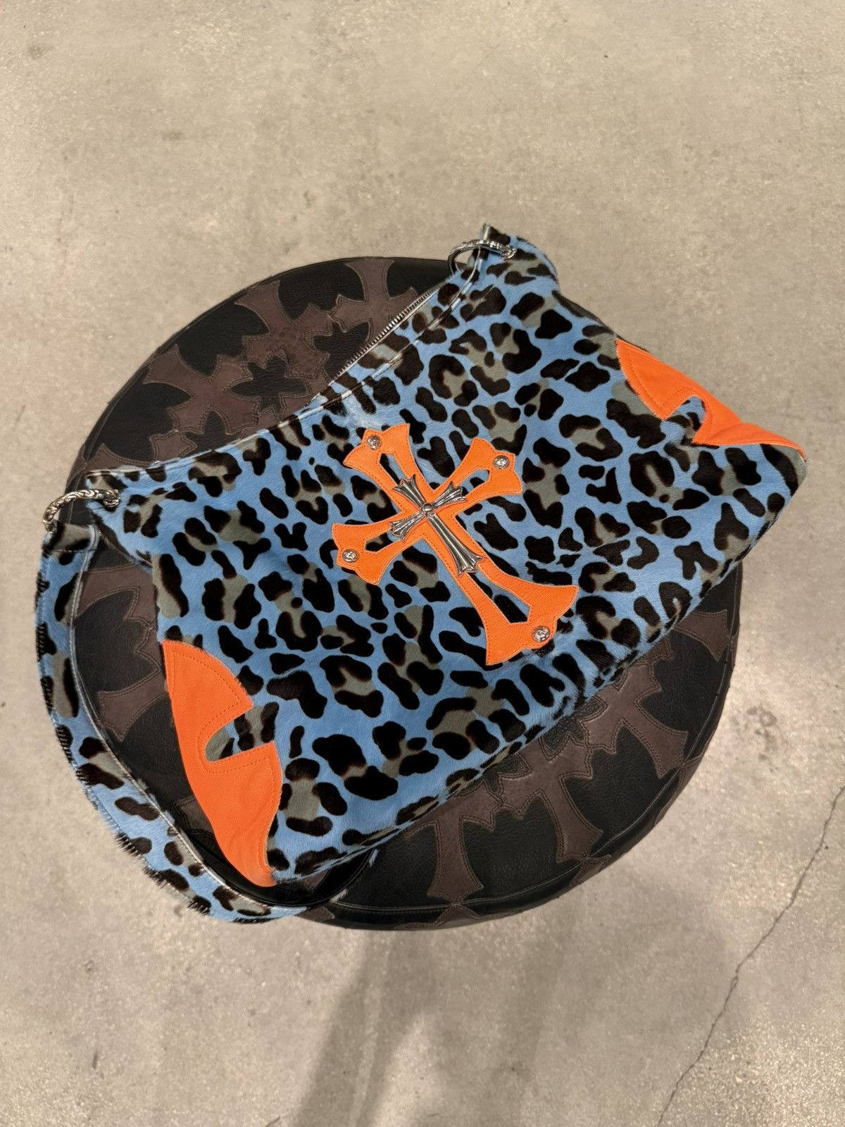 Chrome Hearts Chrome Hearts Blue Cheetah Lion Bag Size ONE SIZE - 16 Thumbnail