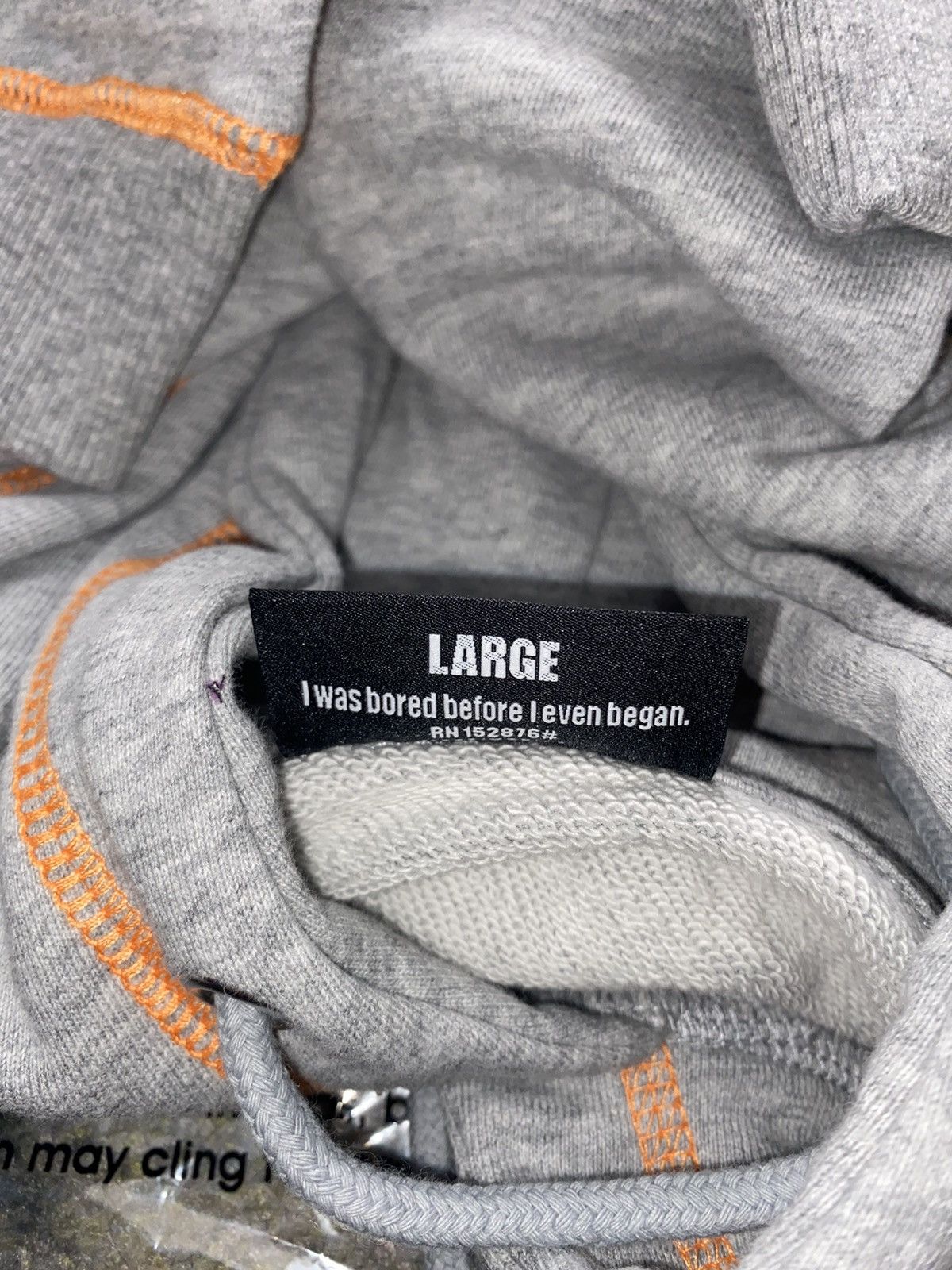 Pleasures Pleasures Grey Orange Outline Sweatpants Size US L / EU 52-54 / 3 - 4 Thumbnail