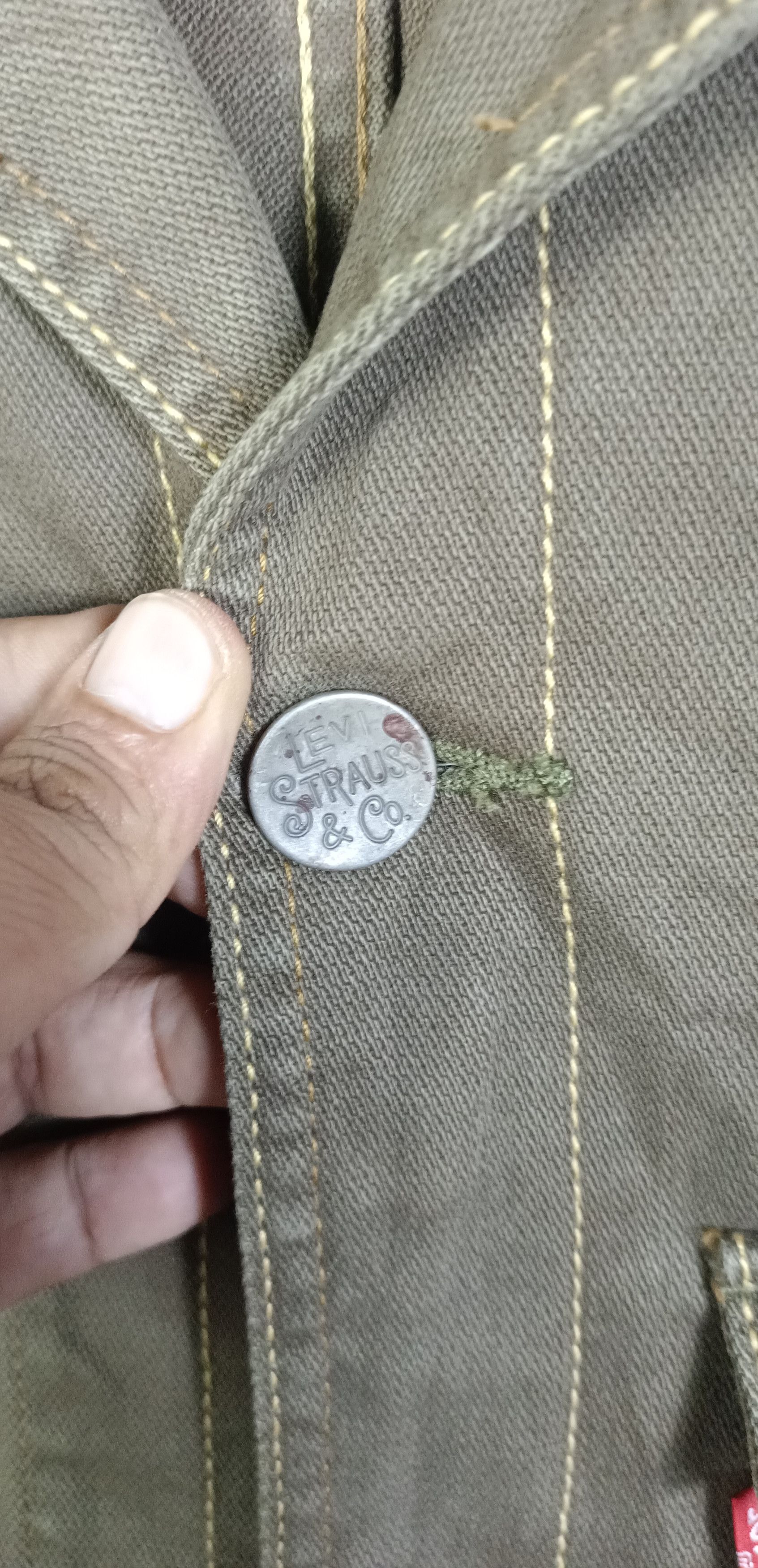 Levi's Vintage Clothing Rare Vintage🔥 Levi's Worker Western Pocket Jacket Size US L / EU 52-54 / 3 - 9 Thumbnail
