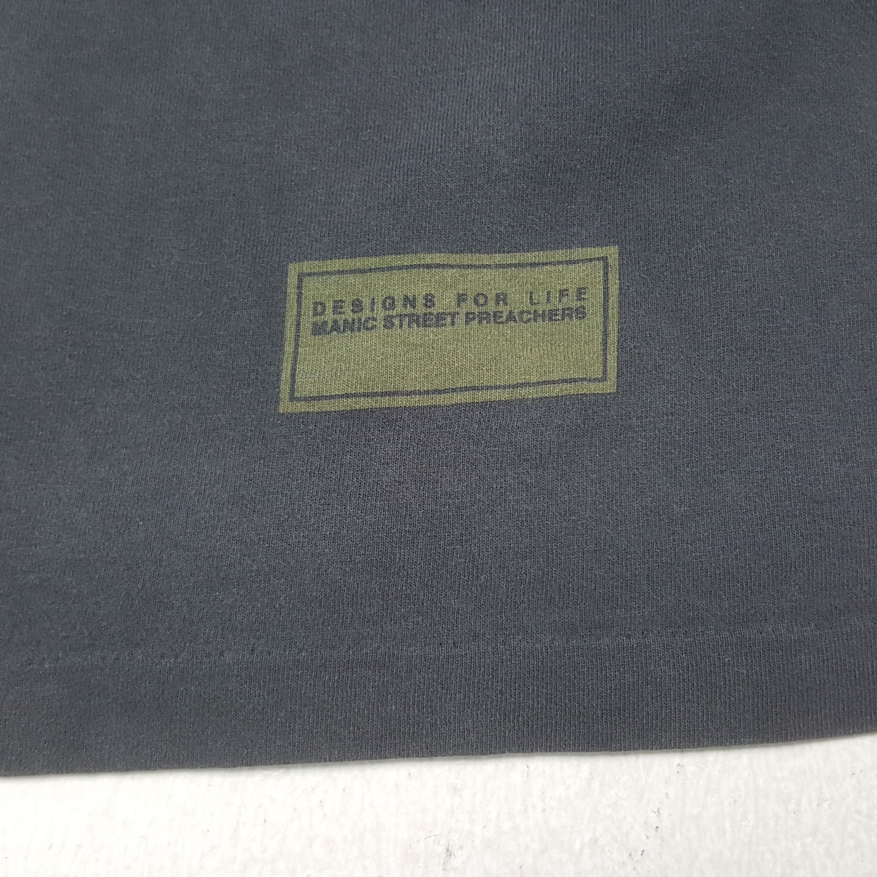 Band Tees Vintage Manic Street Preachers Welsh Rock Band Tshirt RR27 Size US XL / EU 56 / 4 - 8 Thumbnail