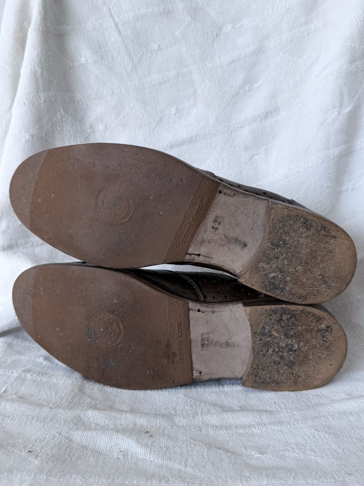 A.S.98 Avant Garde Guidi A.S. 98 Style Distressed Leather Shoes Size US 9 / EU 42 - 7 Thumbnail