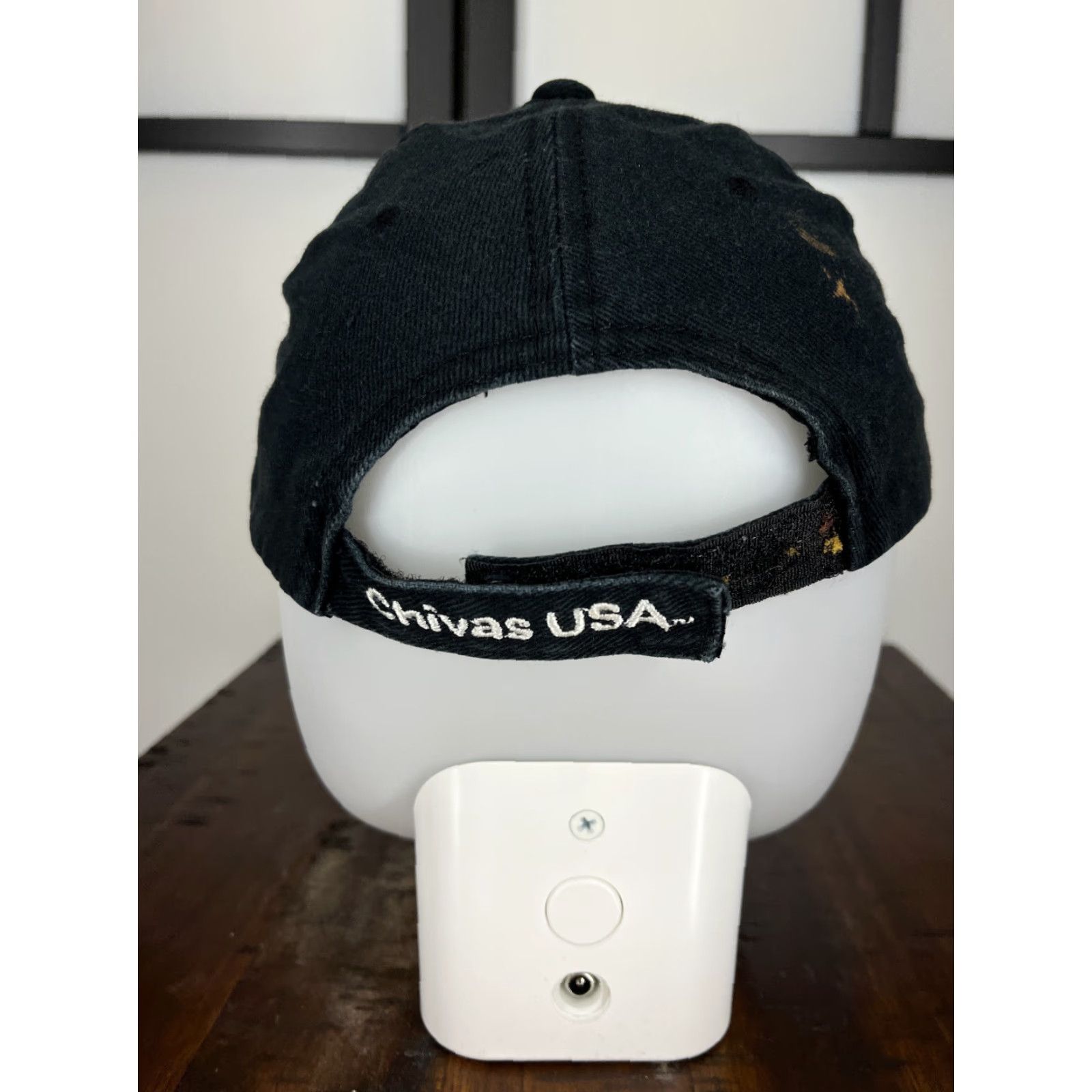 Vintage C.D. Guadalajara Hat Adult One Size Black Cotton Futbol Twill Strap Back Cap Size ONE SIZE - 6 Thumbnail