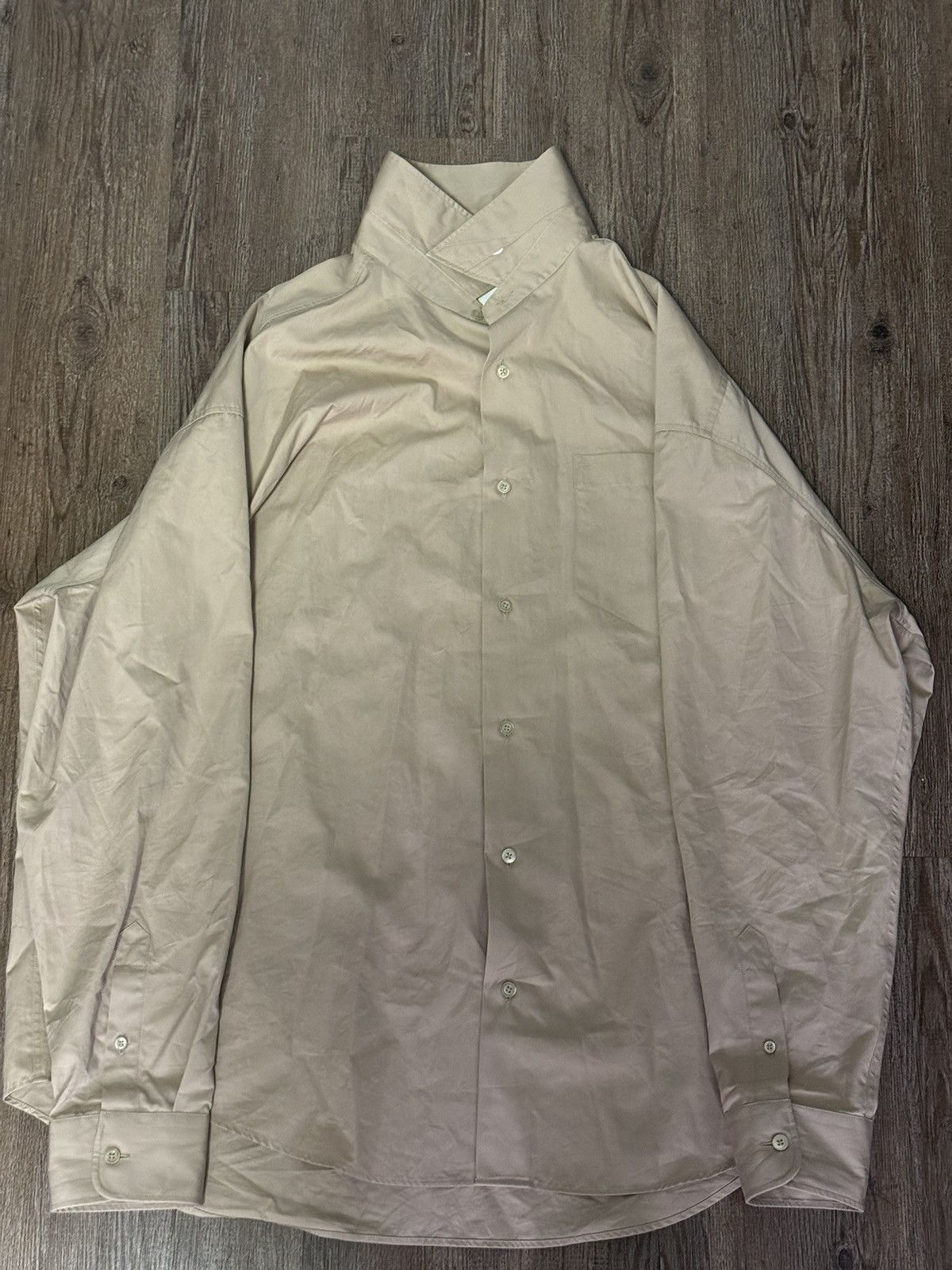 image of Ami Beige Shirts, Men's (Size Large)