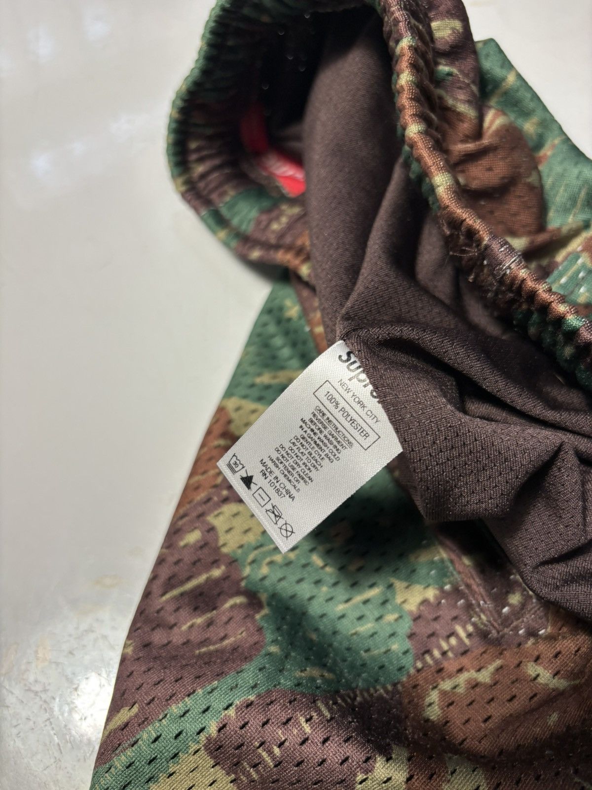Hardies Hardware × Supreme Supreme x Hardies Camo Basketball Shorts sz Small Size US 32 / EU 48 - 5 Thumbnail