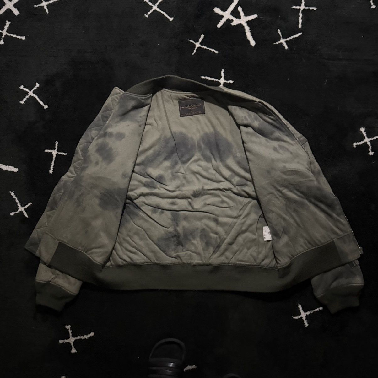 Undercover AW04 - Hand Dyed Zip Ma1 Bomber Jacket Size US L / EU 52-54 / 3 - 3 Thumbnail