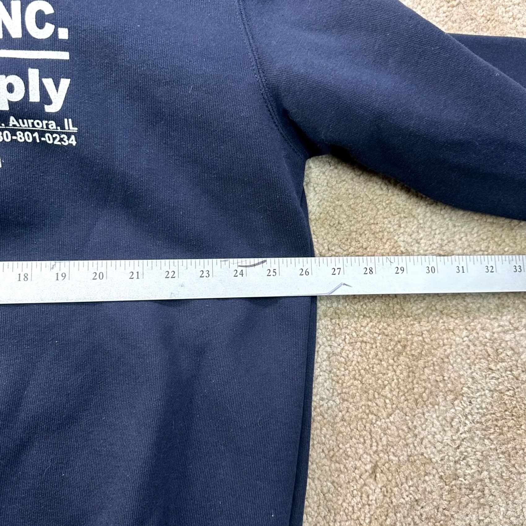 Carhartt Carhartt Hoodie Men’s XL Hooded Sweatshirt Blue Workwear K121-472 Size US XL / EU 56 / 4 - 7 Thumbnail