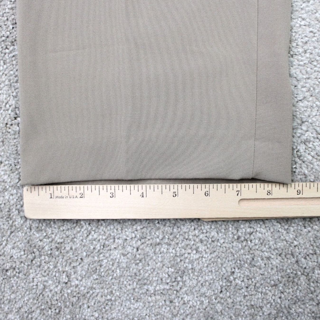 Ralph Lauren LAUREN Ralph Lauren Pants Mens 42x30 Beige Flat Front Knit Wool Viscose Stretch Regular Straight Dress Pants Mens Beige 90s Preppy Holiday? Size US 42 / EU 58 - 4 Thumbnail