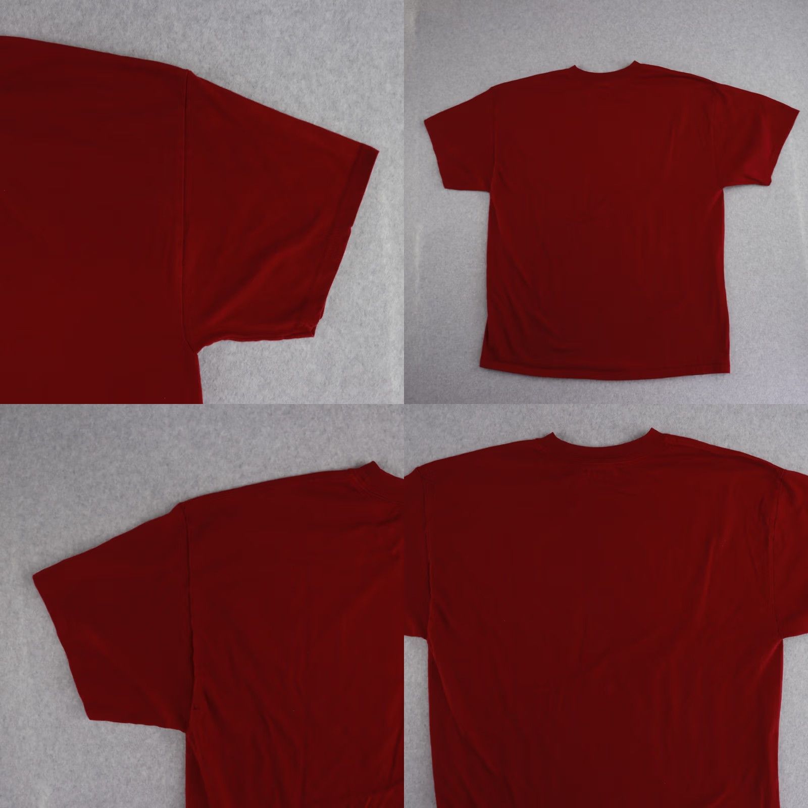 Hanes VINTAGE Hanes Beefy-T Peace Fingers Logo TM Graphic Adult XL T-Shirt Red Mens Size US XL / EU 56 / 4 - 8 Thumbnail