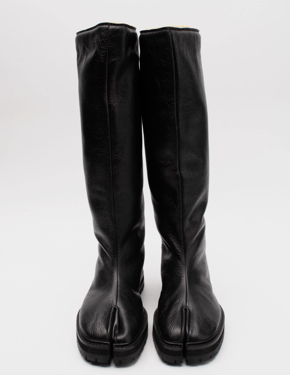 Maison Margiela MAISON MARGIELA Leather Tabi Toe Boots Size US 6 / IT 36 - 3 Thumbnail