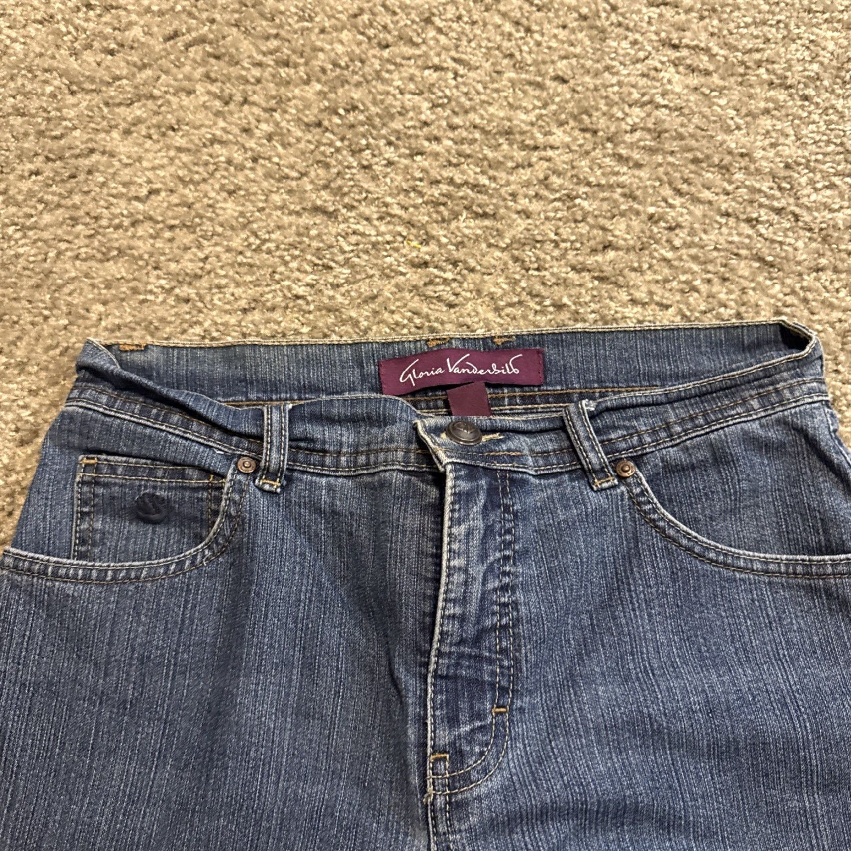 Gloria Vanderbilt VINTAGE Gloria Vanderbilt Jeans Women’s Size 8 Petite Denim Blue Straight (Petites) Size 30" / US 8 / IT 44 - 6 Thumbnail