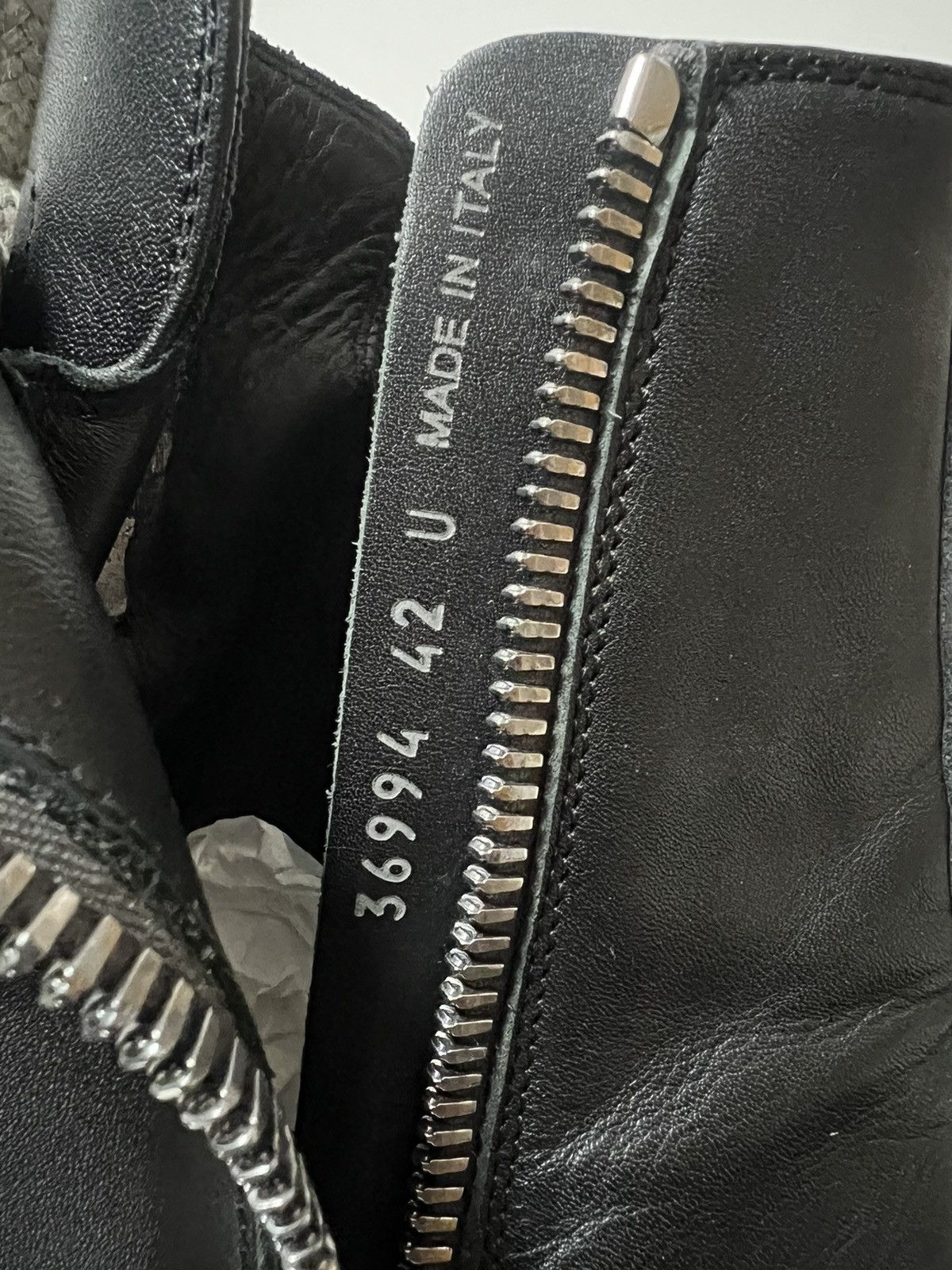 Rick Owens Rick Owens SS23 EDFU Leather Jumbo Laces Sneakers Size US 9 / EU 42 - 9 Thumbnail
