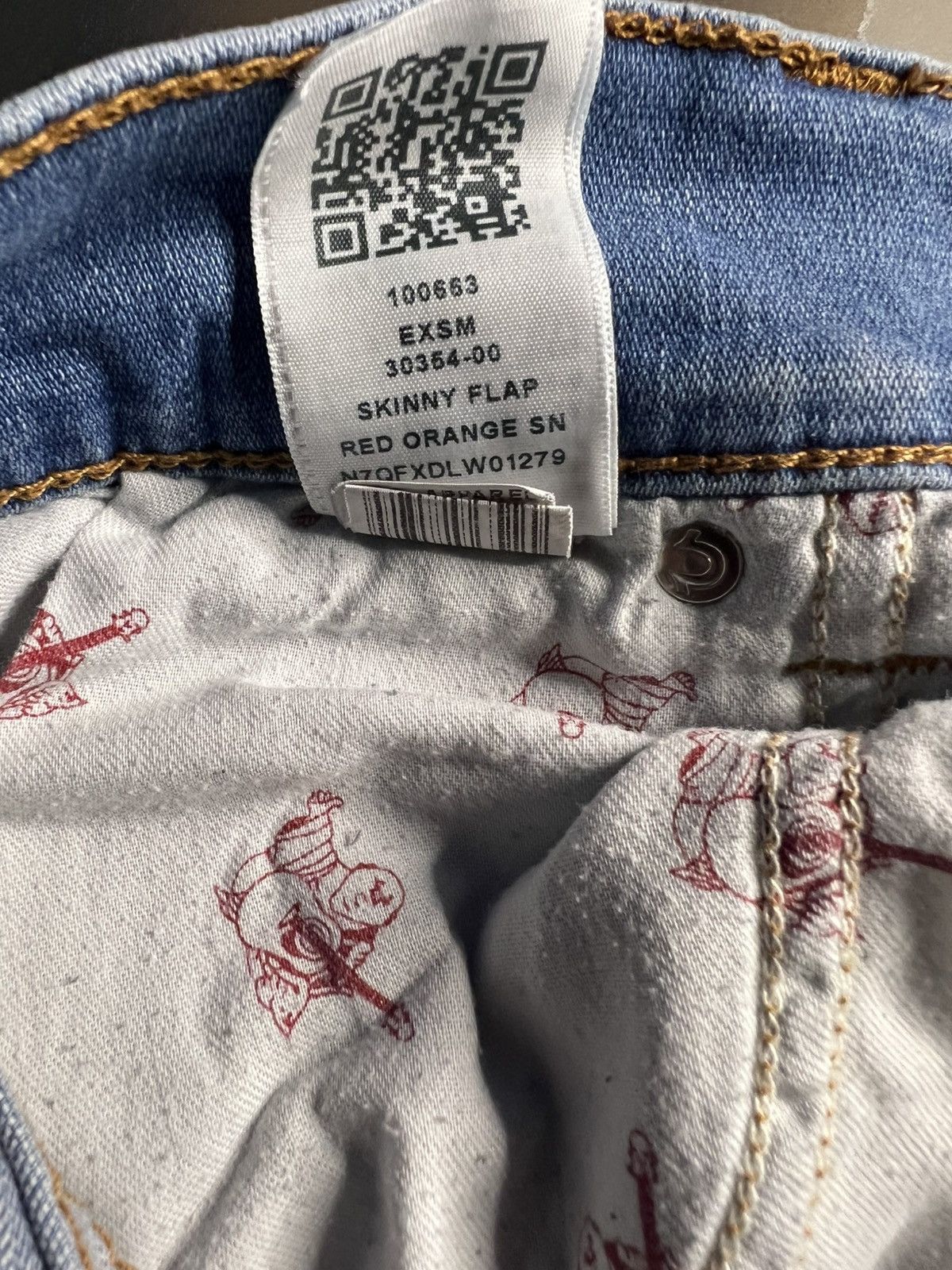 True Religion True Religion Distressed Skinny Jeans – W29 L30 – Blue Wash Size US 29 - 10 Thumbnail